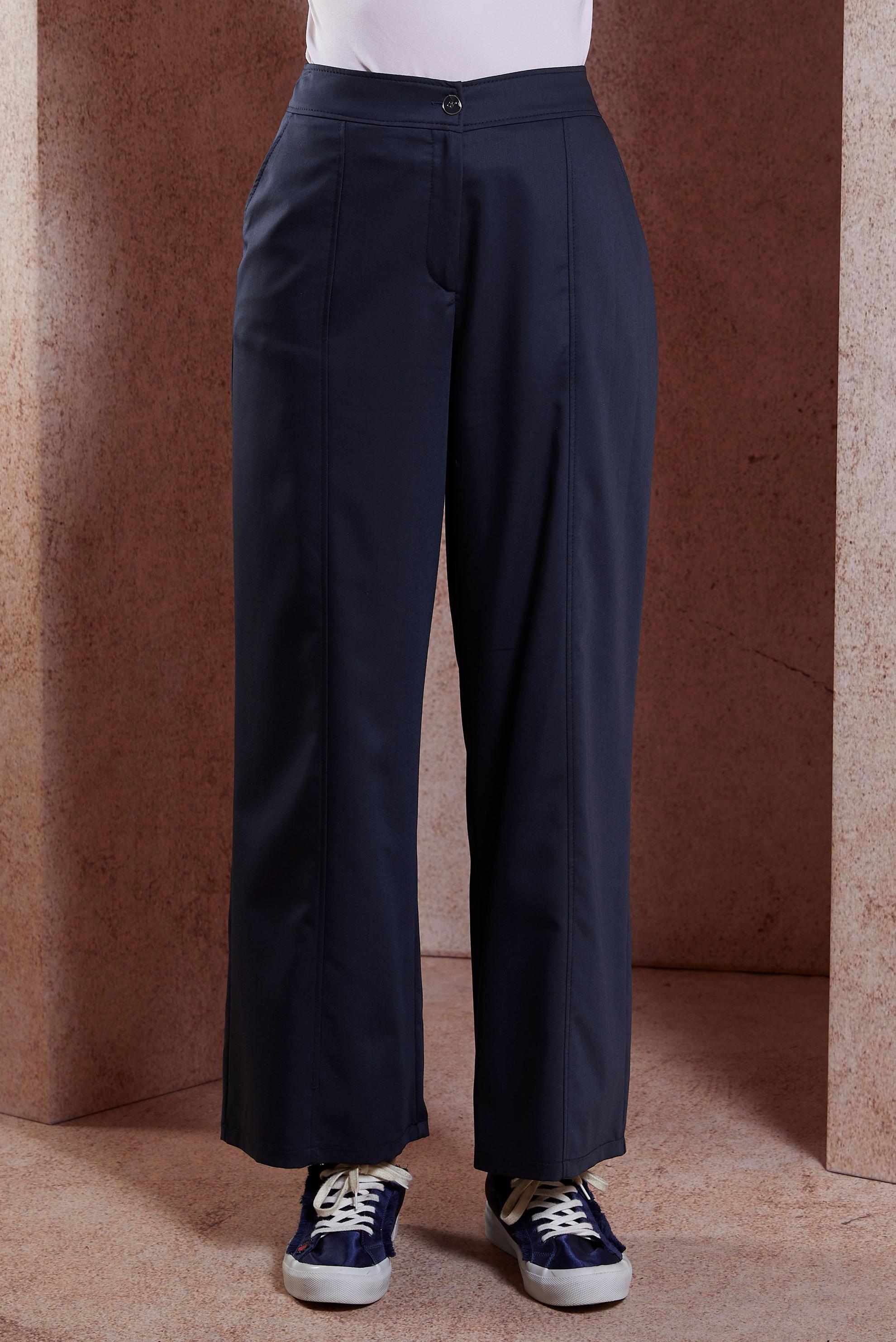 Hijab clothing NAVY BLUE WIDE LEG PANTS 70735