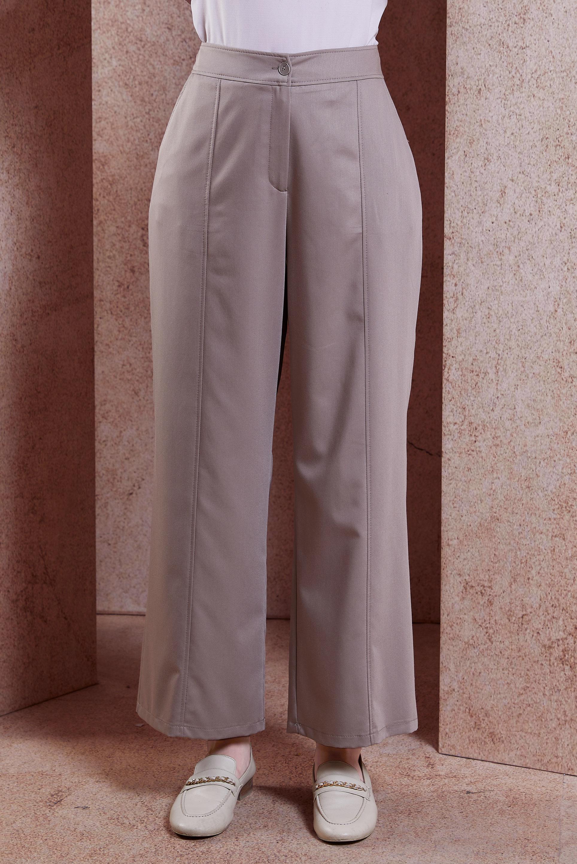 Hijab clothing MINK WIDE LEG PANTS 70735