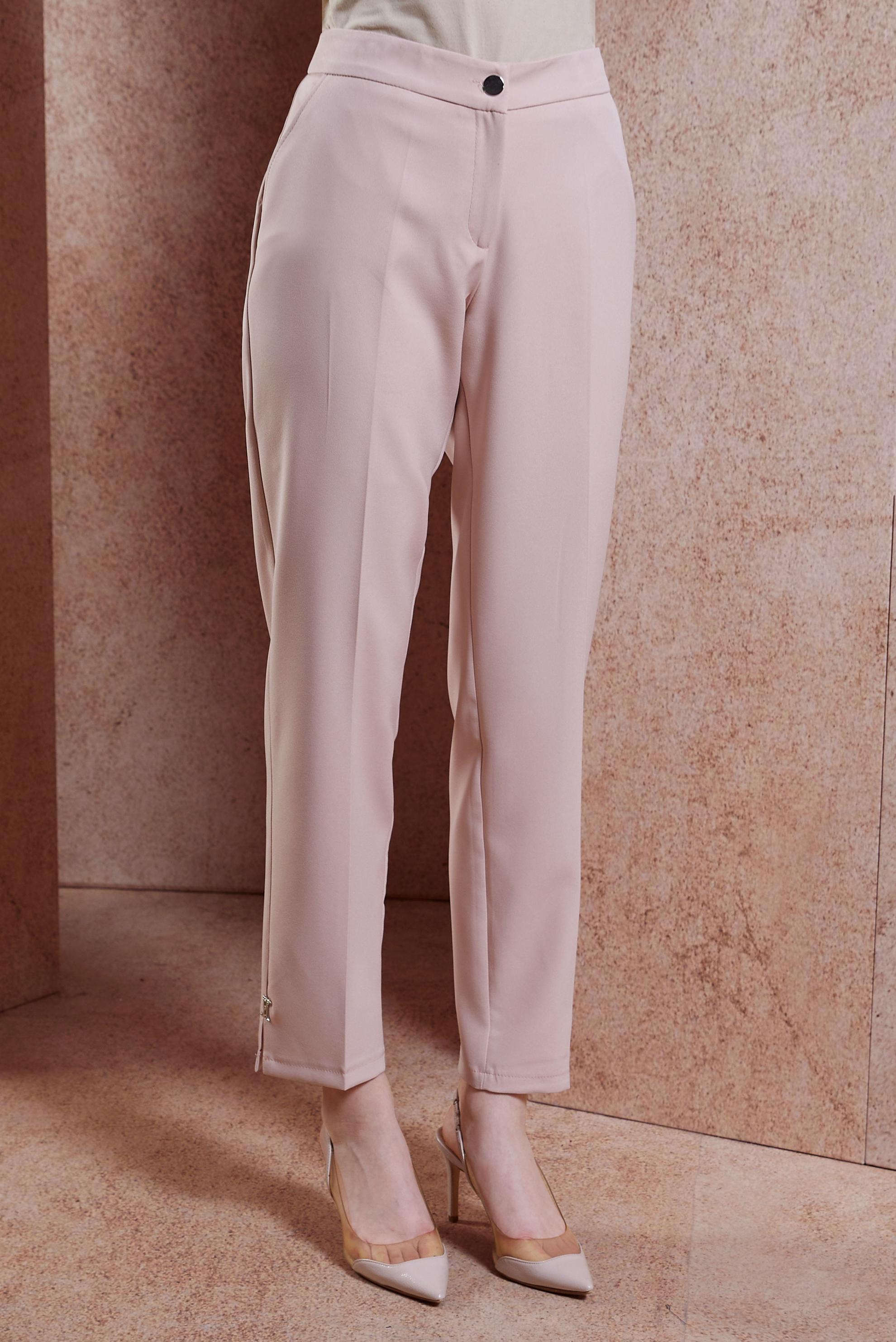 Tesettür giyim PUDRA DAR PAÇA PANTOLON 70737