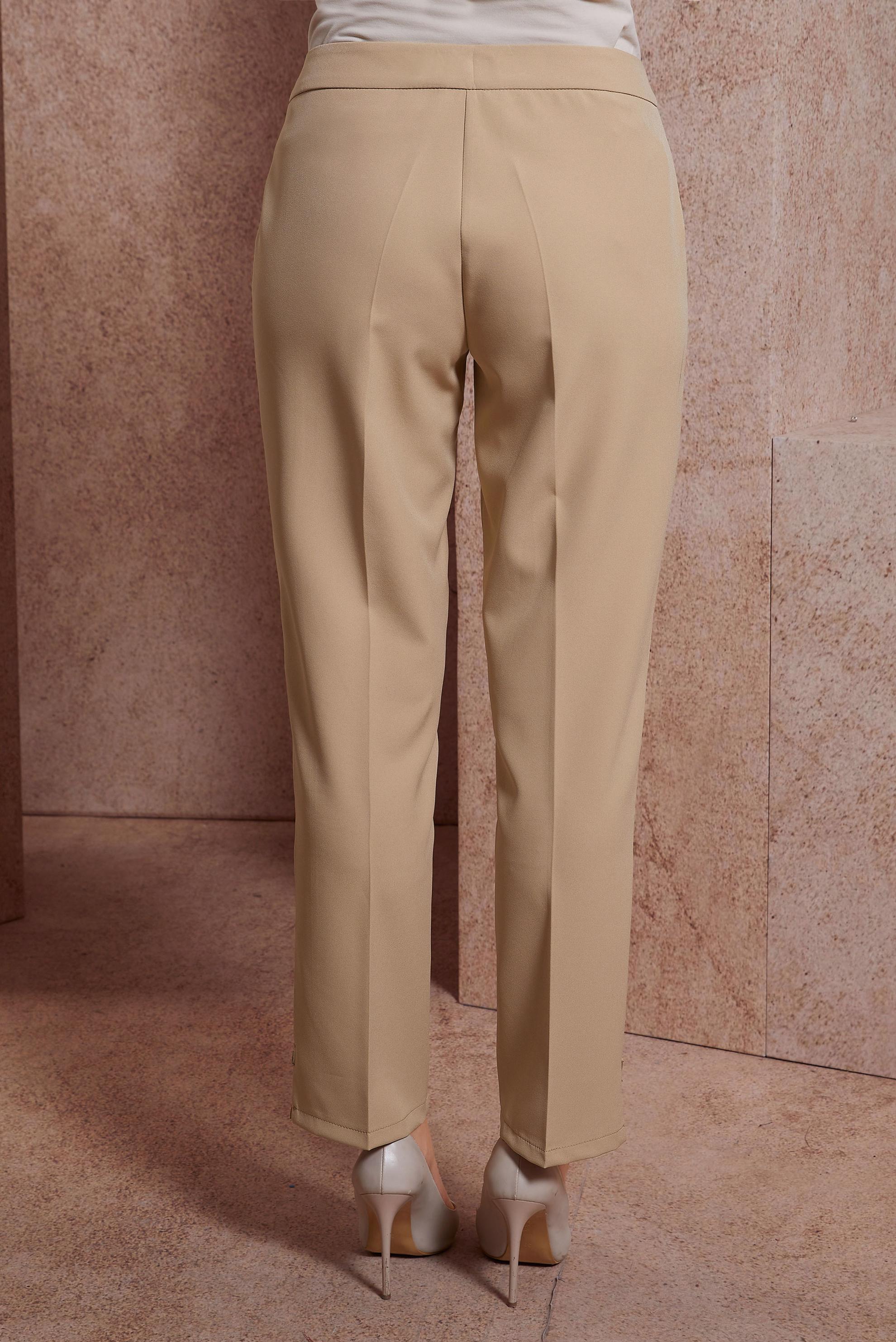 Tesettür giyim KAHVE DAR PAÇA PANTOLON 70737