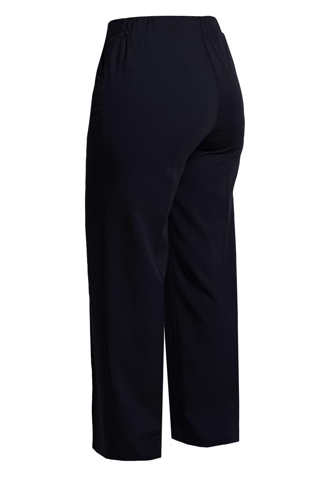 Vêtements hijab NOIR PANTALON TAILLE HAUTE GRANDE TAILLE 70738 - ALVİNA