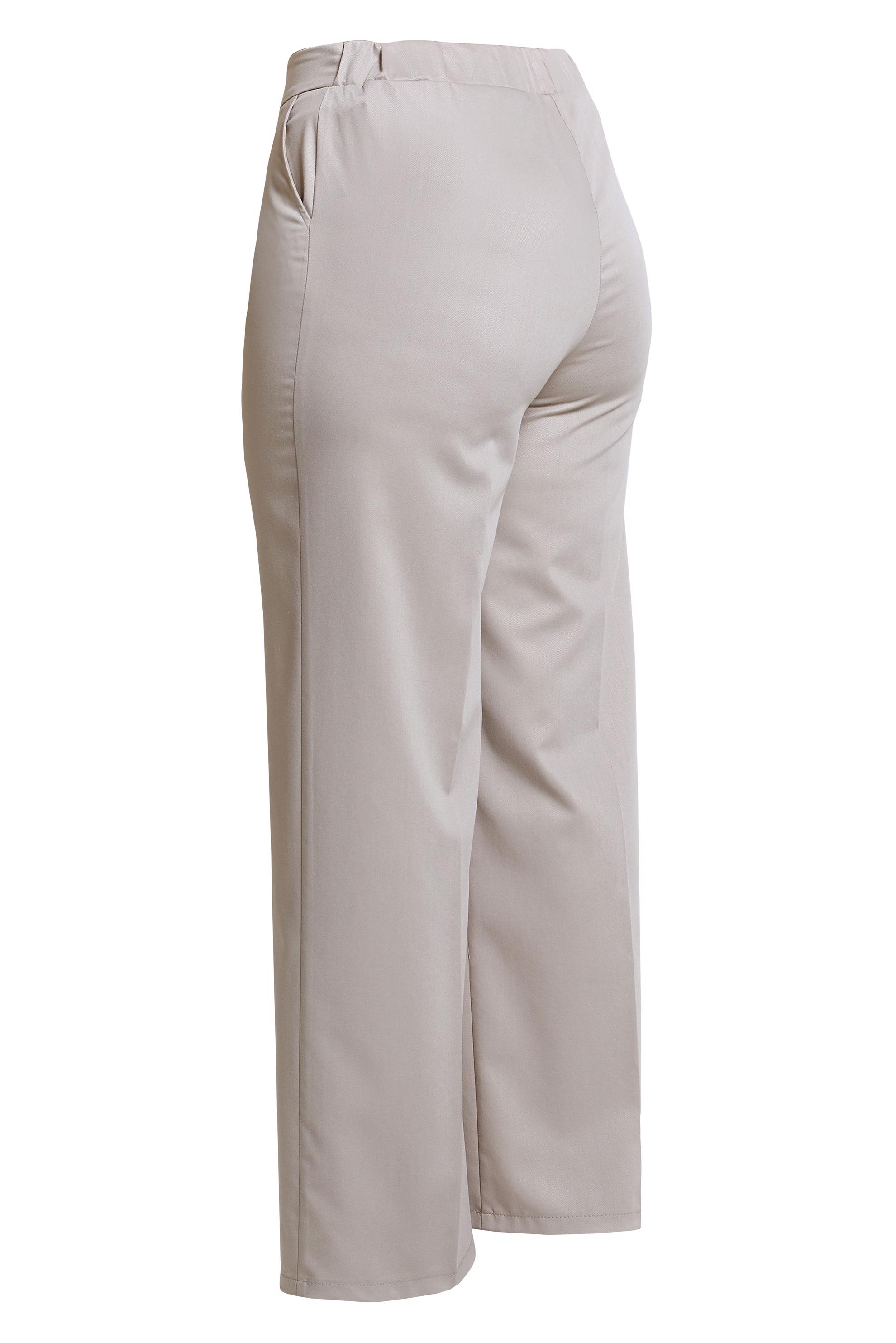 Vêtements hijab BEIGE PANTALON TAILLE HAUTE GRANDE TAILLE 70738