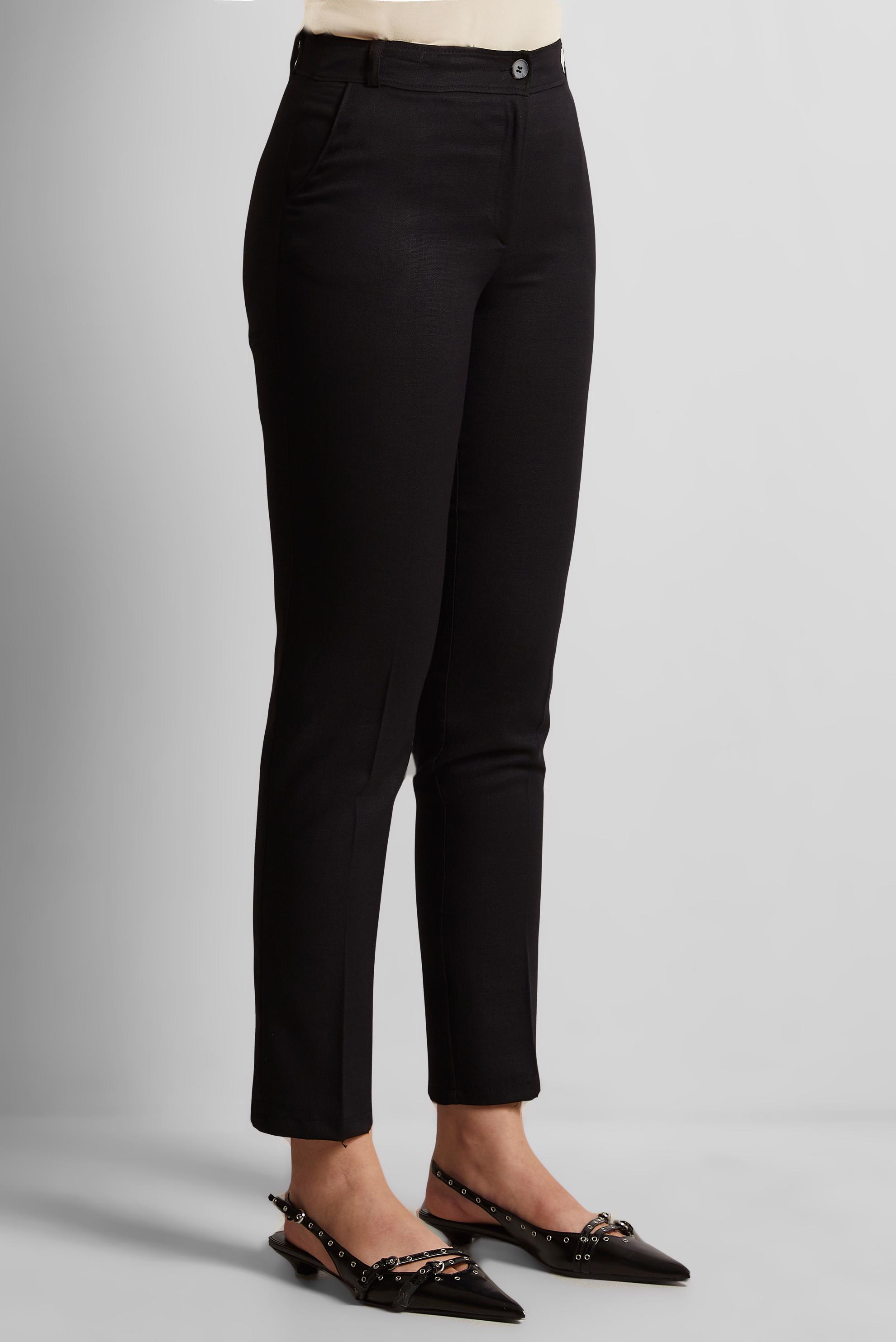 Tesettür giyim SİYAH YÜKSEK BEL PANTOLON 70746