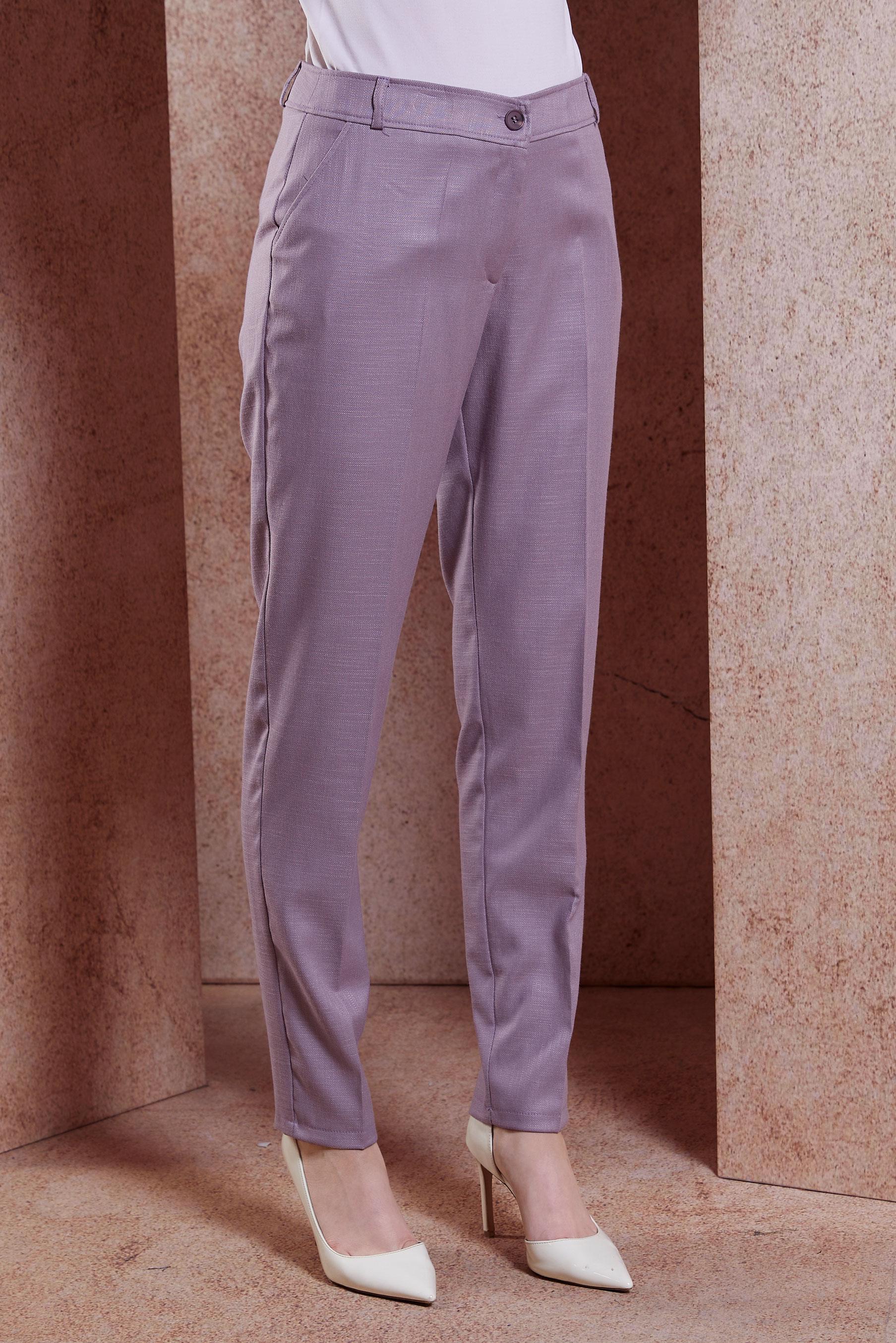 Tesettür giyim MOR YÜKSEK BEL PANTOLON 70746