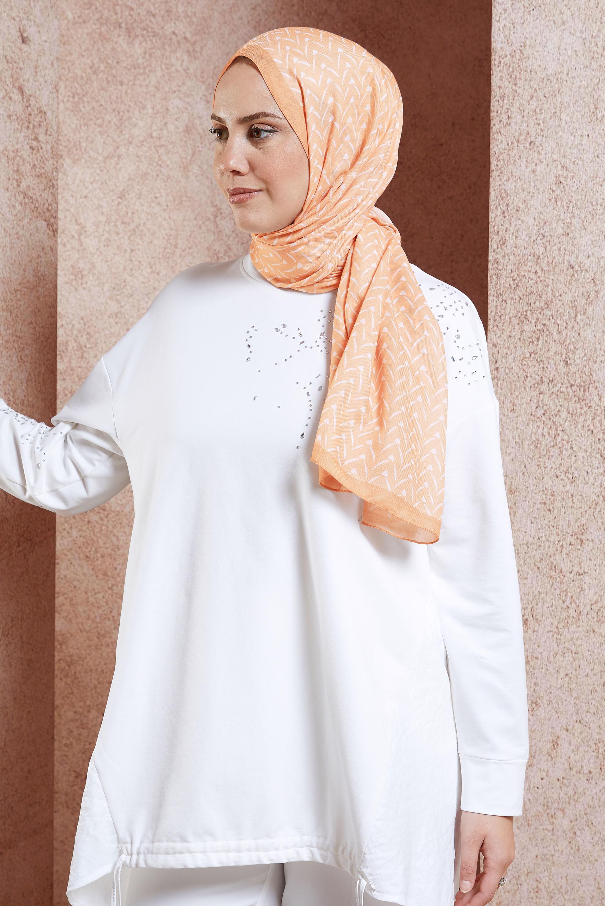 Hijab clothing POWDER ALVINA PATTERNED SHAWL 1005