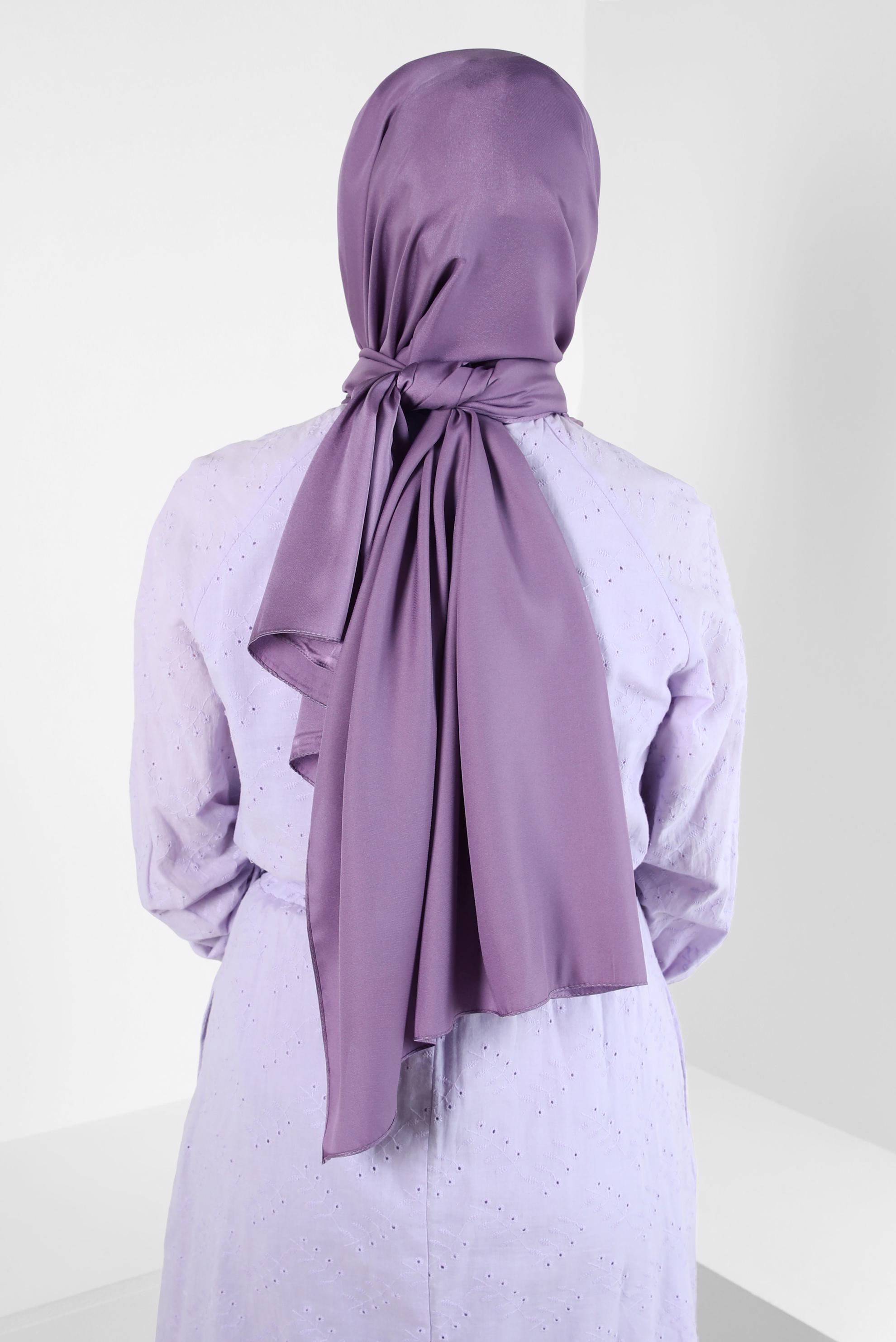 Tesettür giyim MOR ALVİNA ŞAL 8401