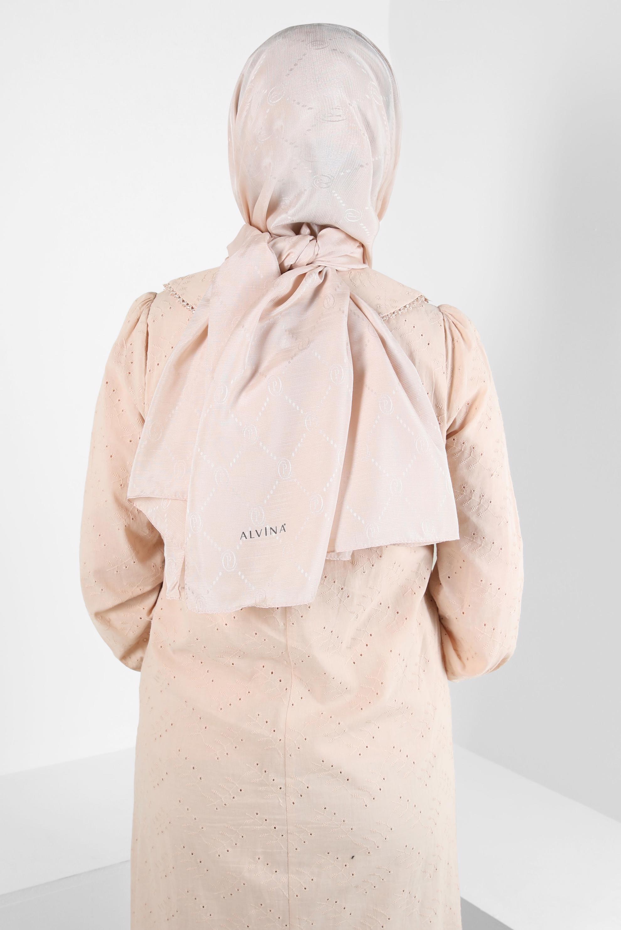 Tesettür giyim KUM ALVİNA JAKAR ŞAL 8417