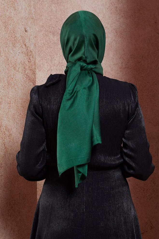 Hijab clothing GREEN ALVINA EVENING SHAWL 8418 - ALVİNA