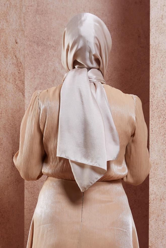 Hijab clothing MINK ALVINA EVENING SHAWL 8418 - ALVİNA