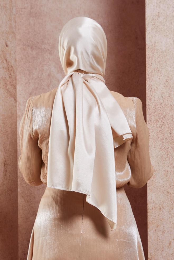 Tesettür giyim KUM ALVİNA ABİYE ŞAL 8418 - ALVİNA