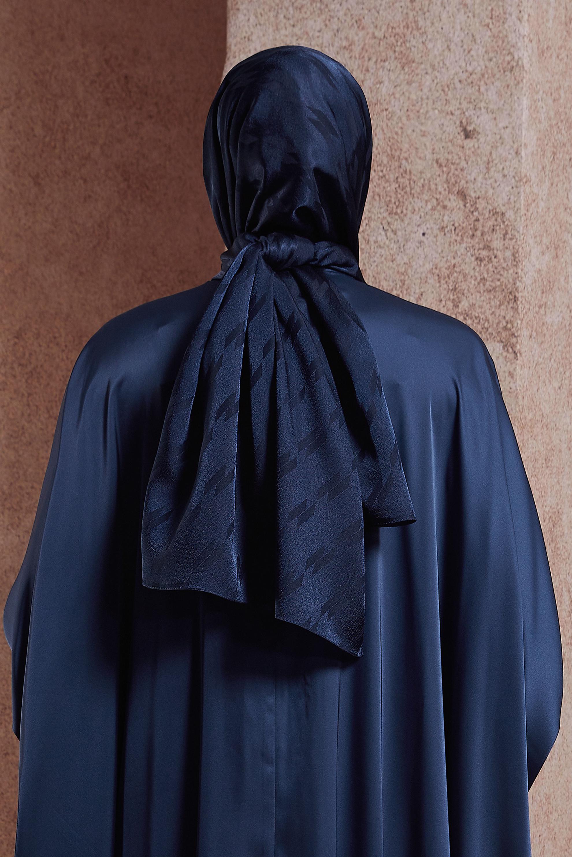 Tesettür giyim LACİVERT ALVİNA ŞAL 8420 