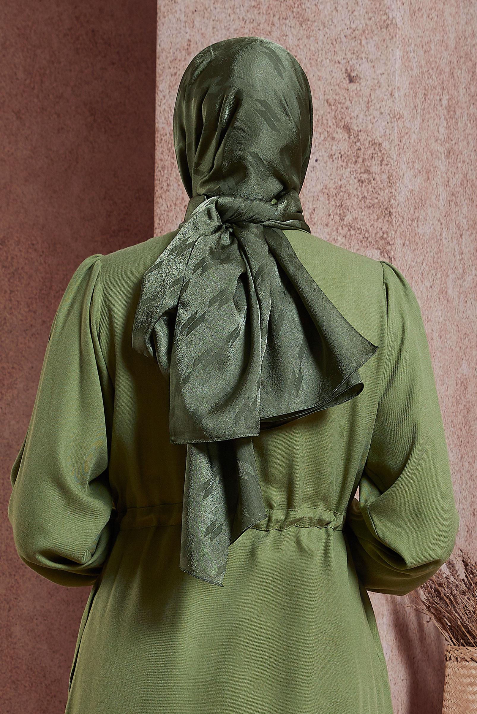 Vêtements hijab VERT CHÂLE ALVINA 8420