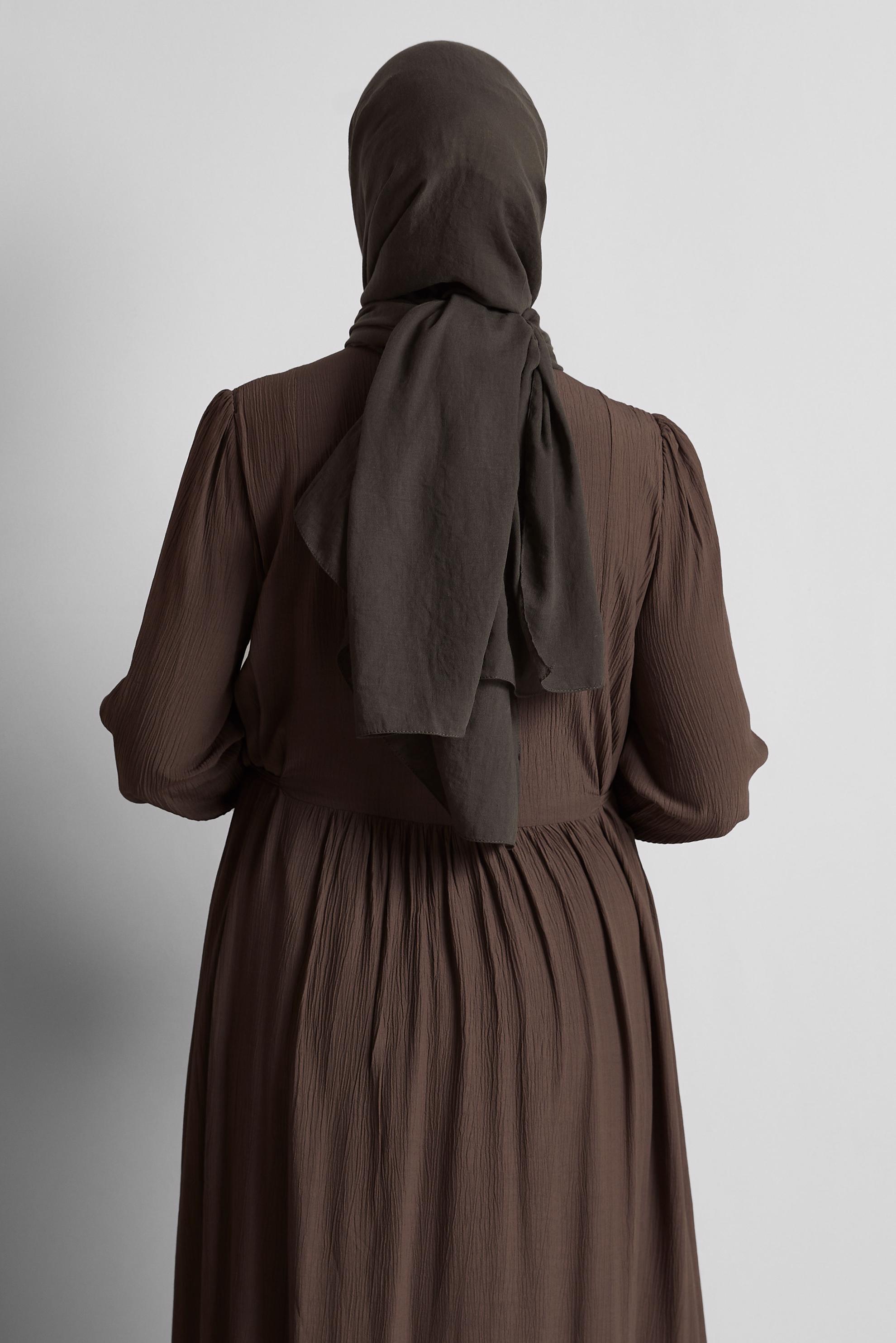 Tesettür giyim GRİ ALVİNA ŞAL 8436