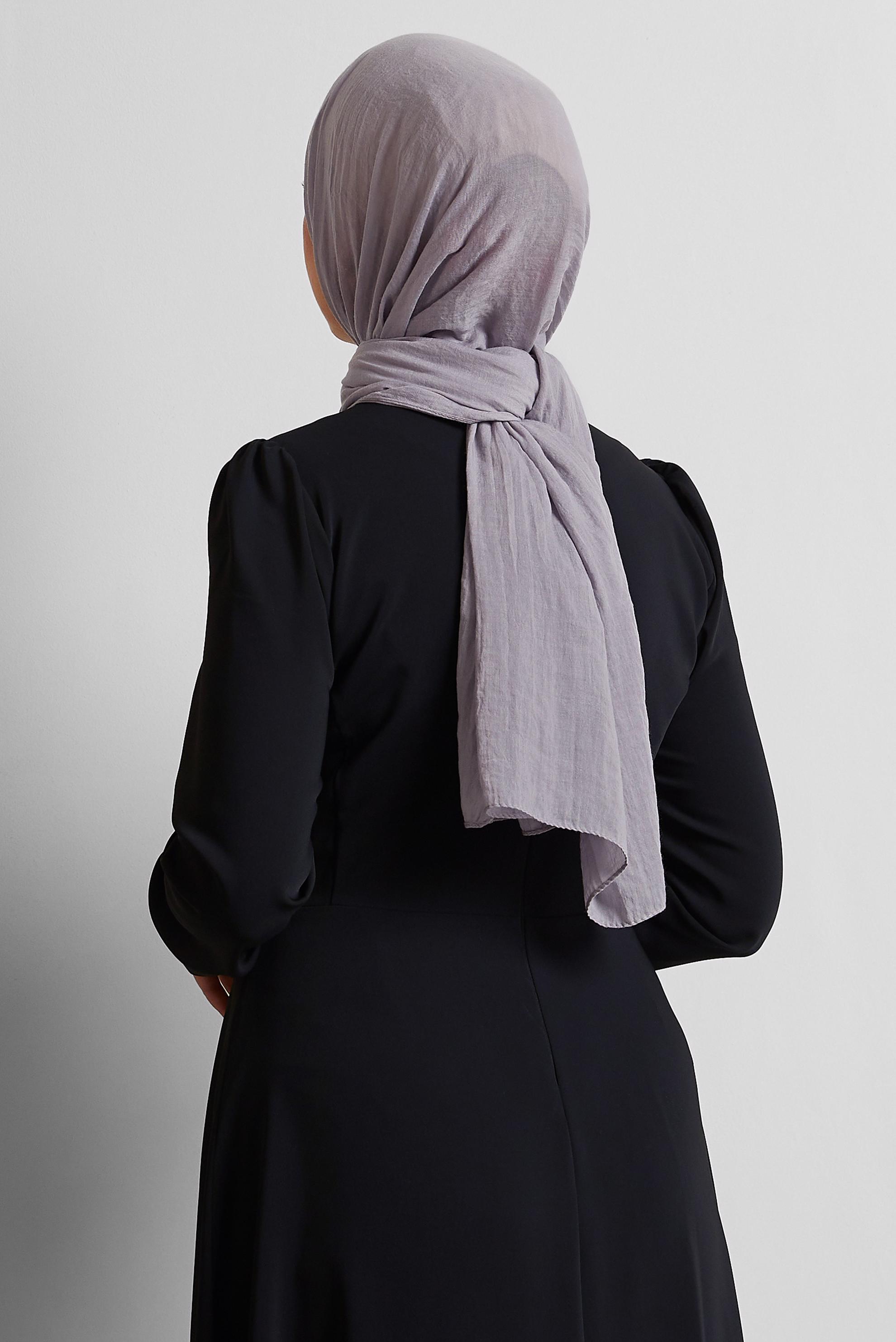 Tesettür giyim GÜMÜŞ ALVİNA ŞAL 8436