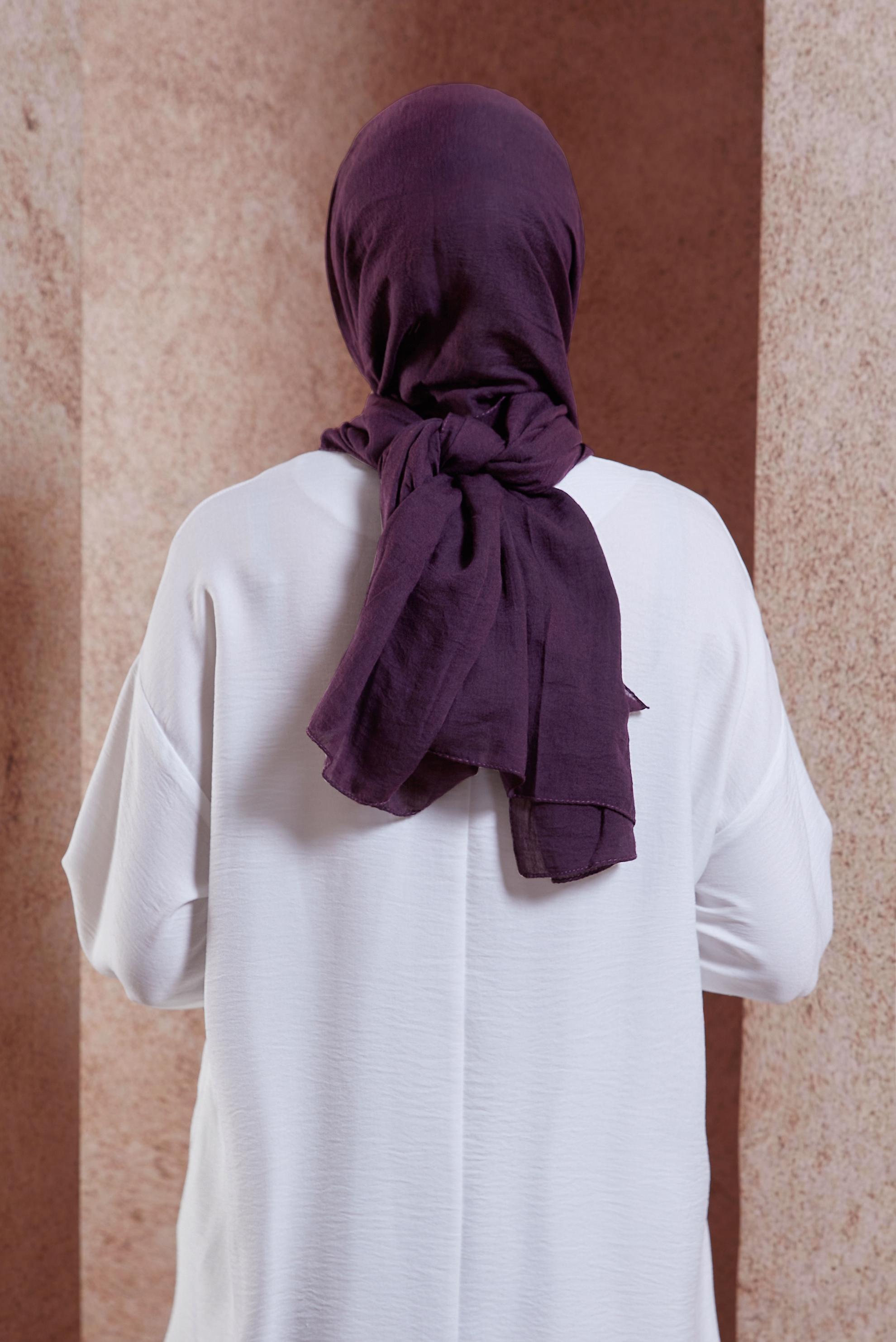 Tesettür giyim MÜRDÜM ALVİNA ŞAL 8436