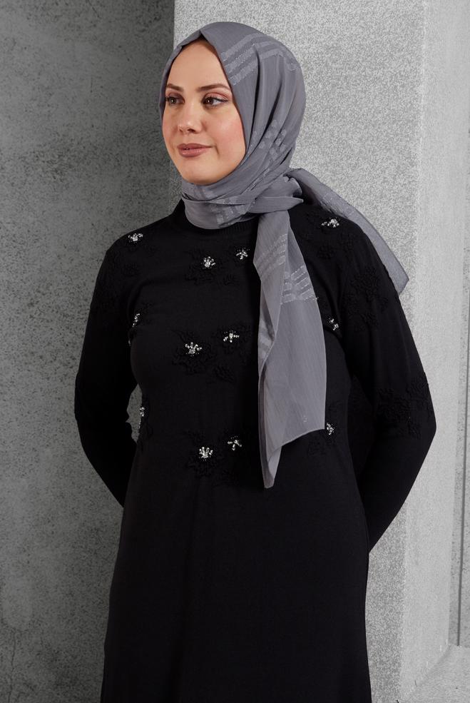 Vêtements hijab  CHÂLE ALVINA 8446 - ALVİNA
