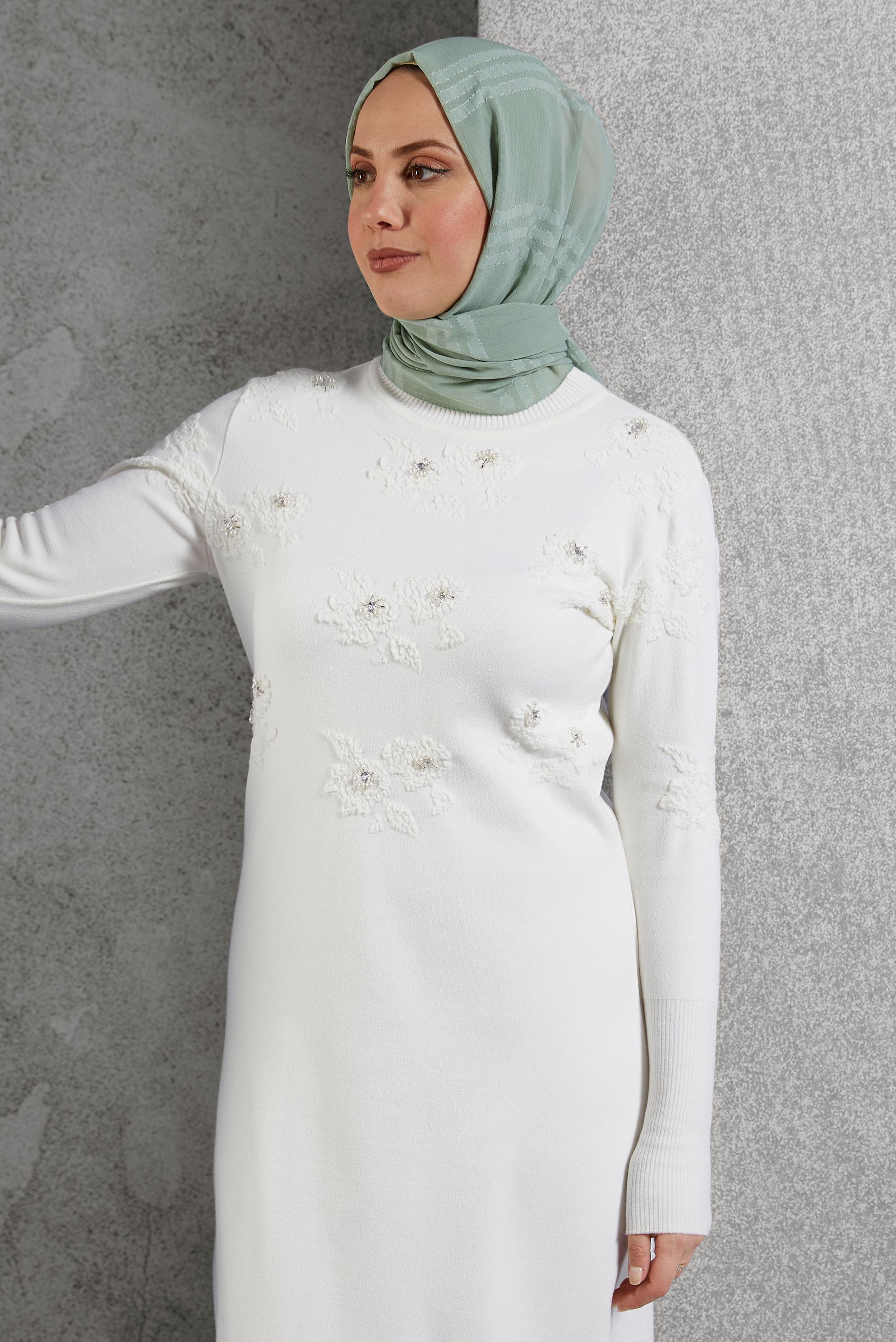 Vêtements hijab VERT CHÂLE ALVINA 8446