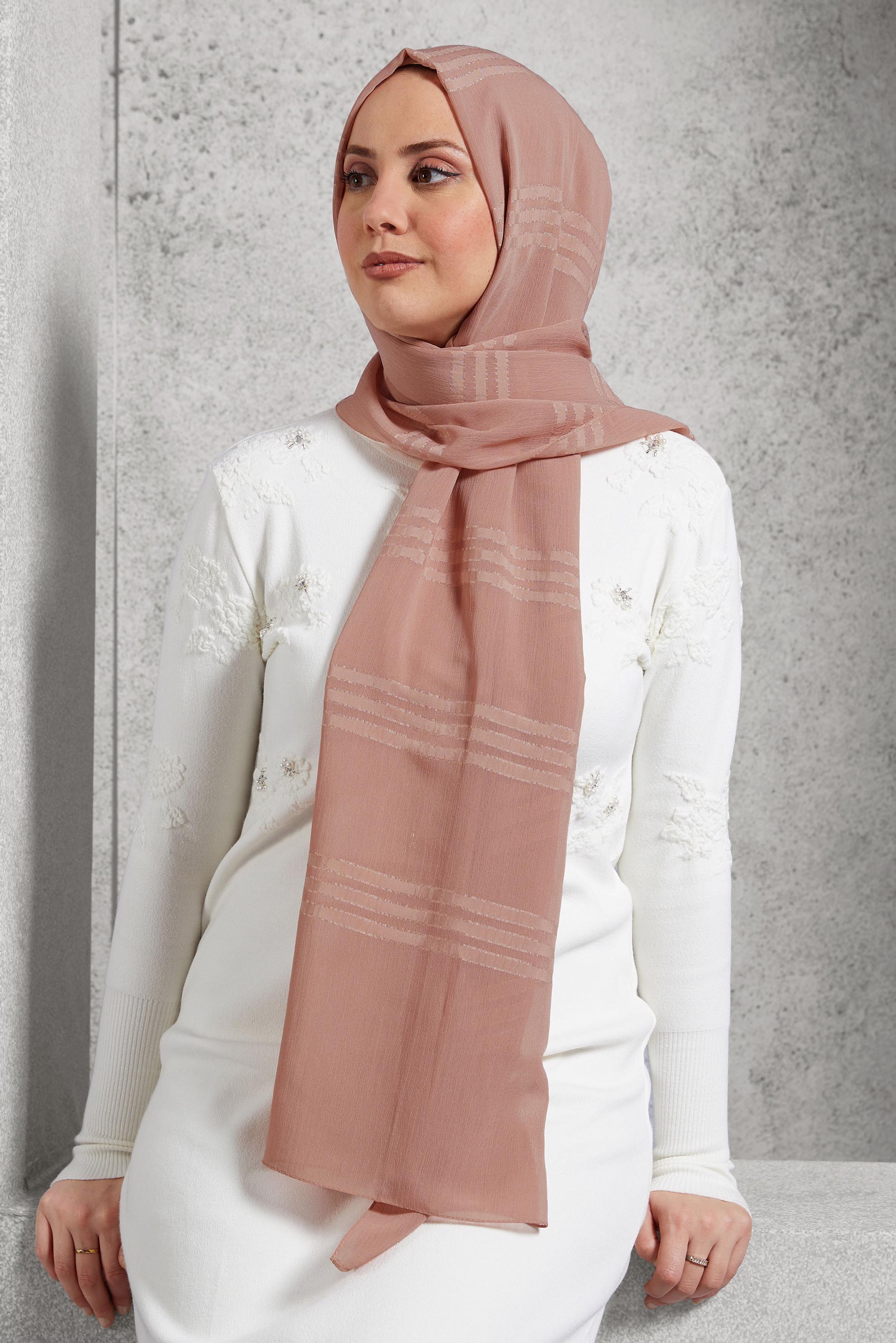 Vêtements hijab VISON CHÂLE ALVINA 8446