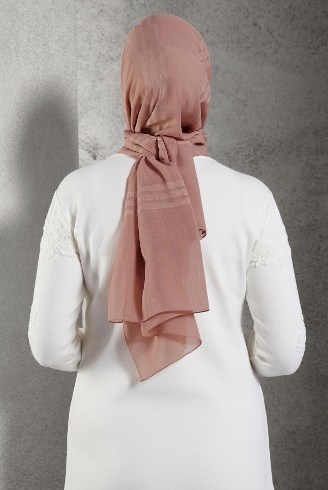 Vêtements hijab VISON CHÂLE ALVINA 8446 - ALVİNA