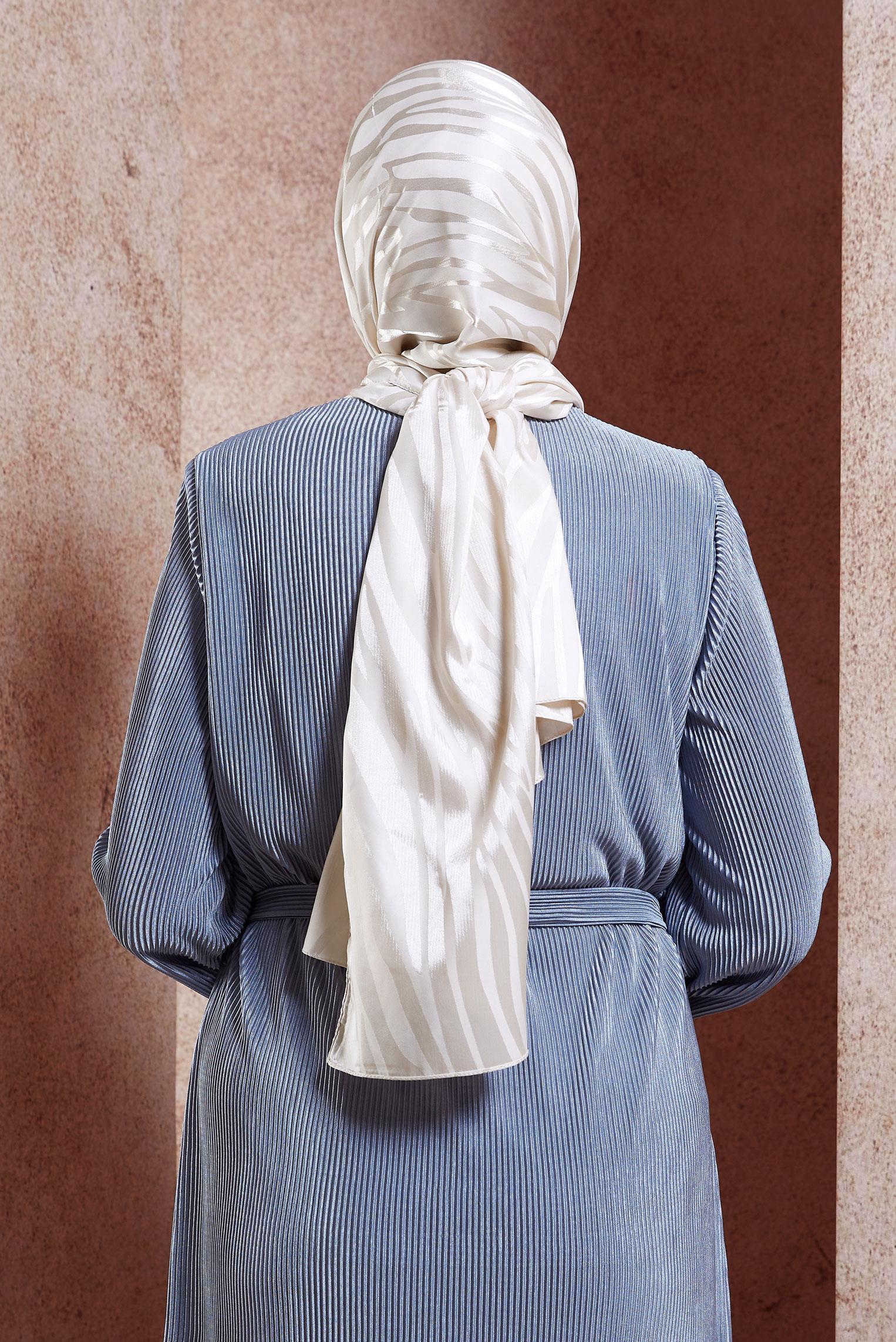 Tesettür giyim KUM ALVİNA JAKAR ŞAL 8448