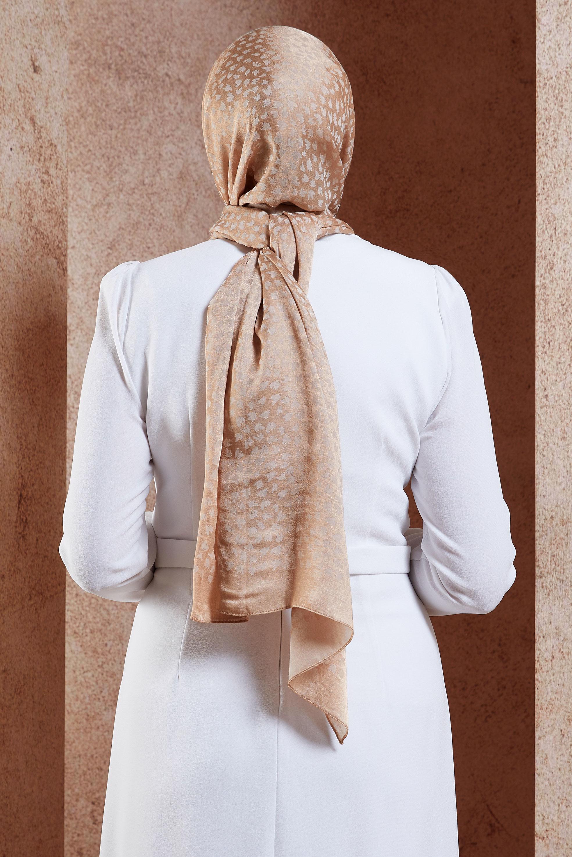 Vêtements hijab OR CHÂLE À MOTIFS ALVINA 8460