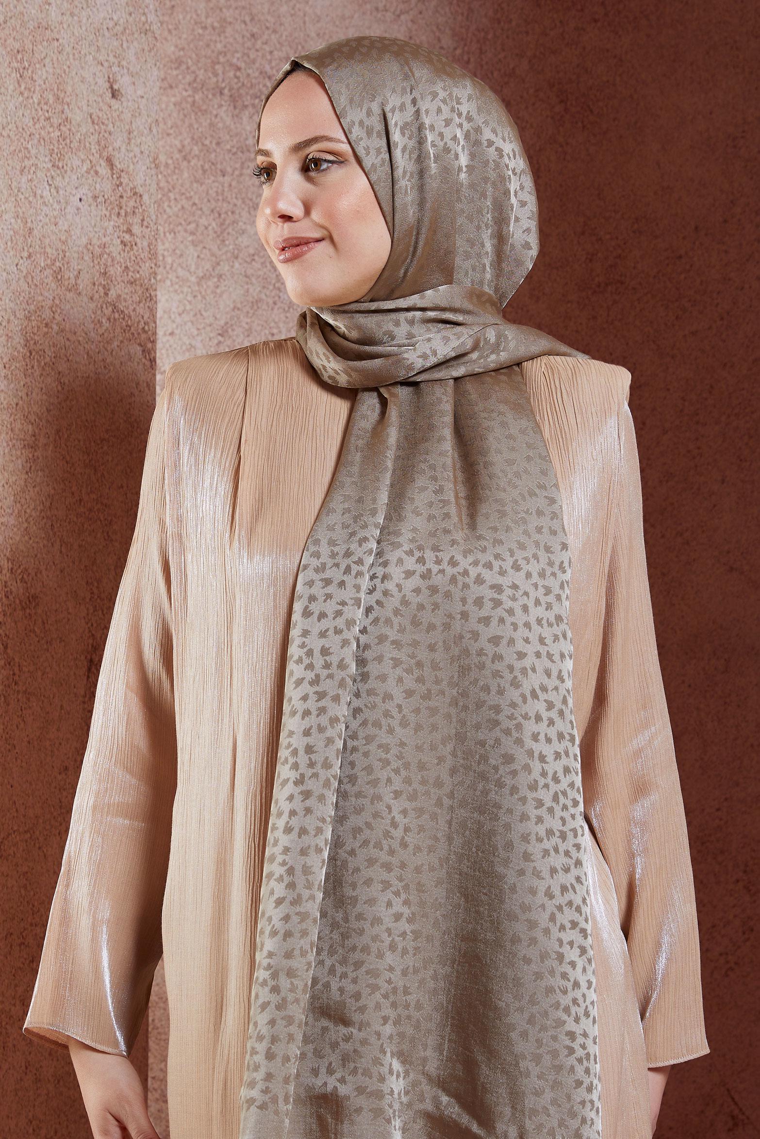 Vêtements hijab VISON CHÂLE À MOTIFS ALVINA 8460