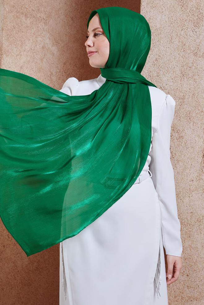 Vêtements hijab VERT CHÂLE DE SOIRÉE ALVINA 8444 - ALVİNA