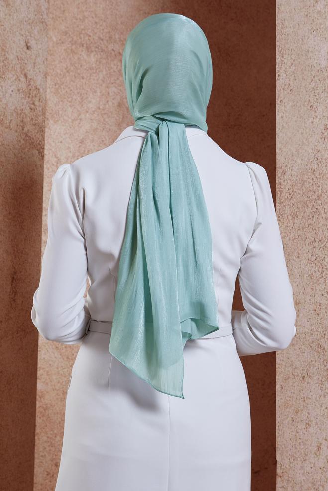 Vêtements hijab VERT CHÂLE DE SOIRÉE ALVINA 8444 - ALVİNA