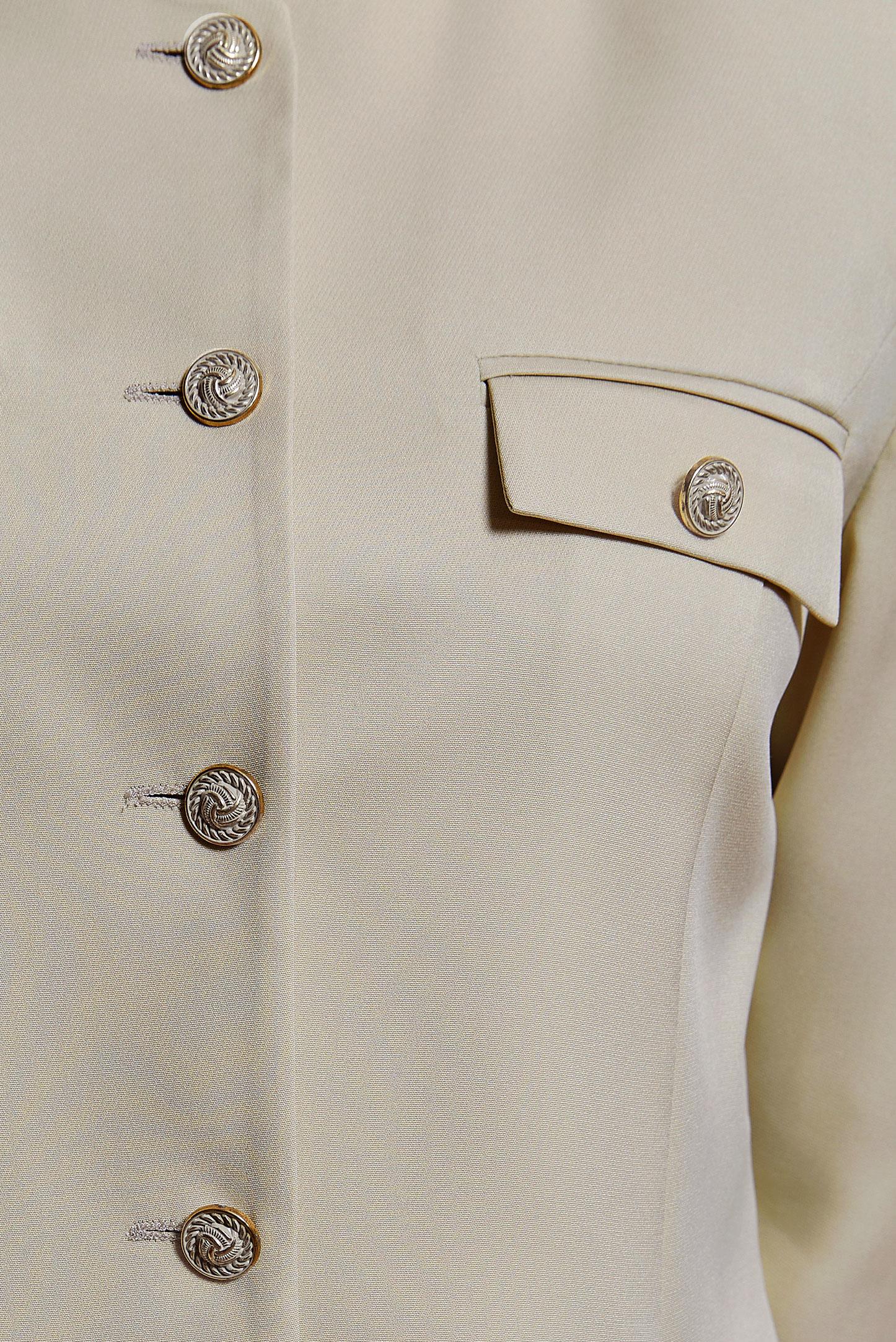 Tesettür giyim BEJ DÜĞMELİ ETEKLİ TAKIM 30431