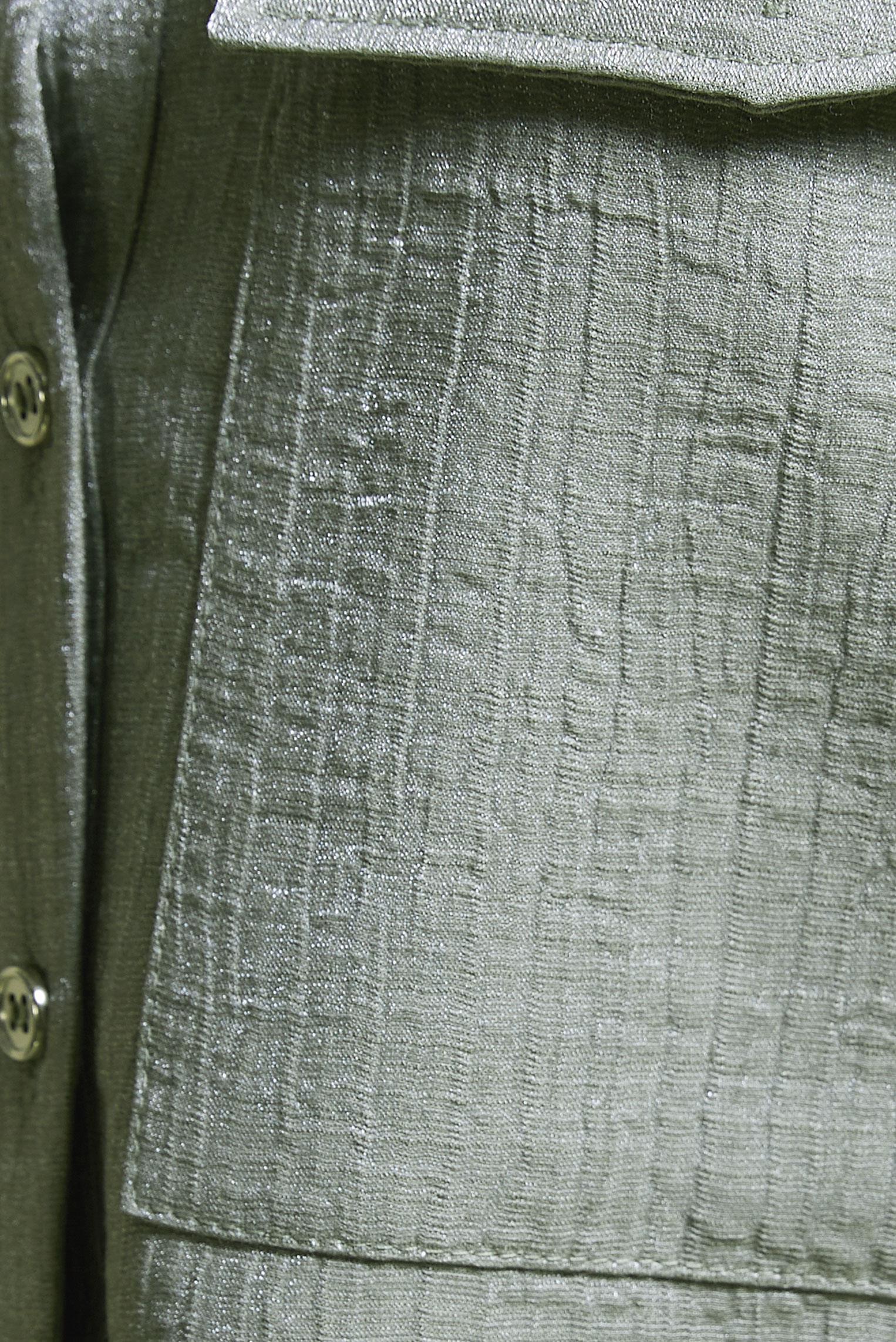 Tesettür giyim HAKİ ETEKLİ BÜRÜMCÜK TAKIM 44567-1