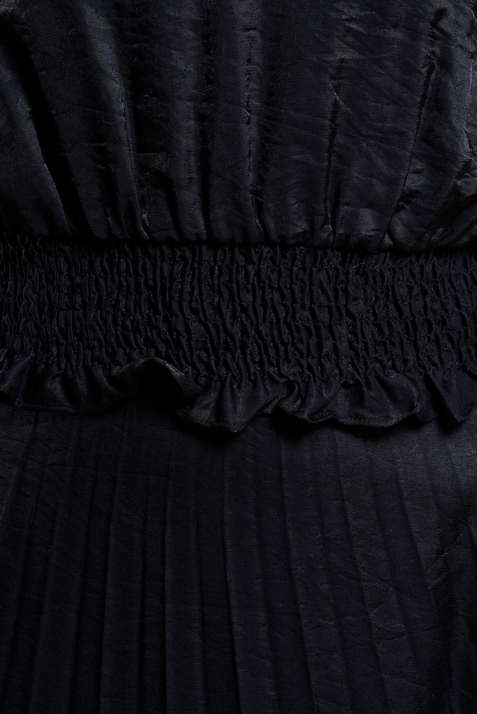 Tesettür giyim SİYAH GİPELİ ETEKLİ TESETTÜR TAKIM 44716