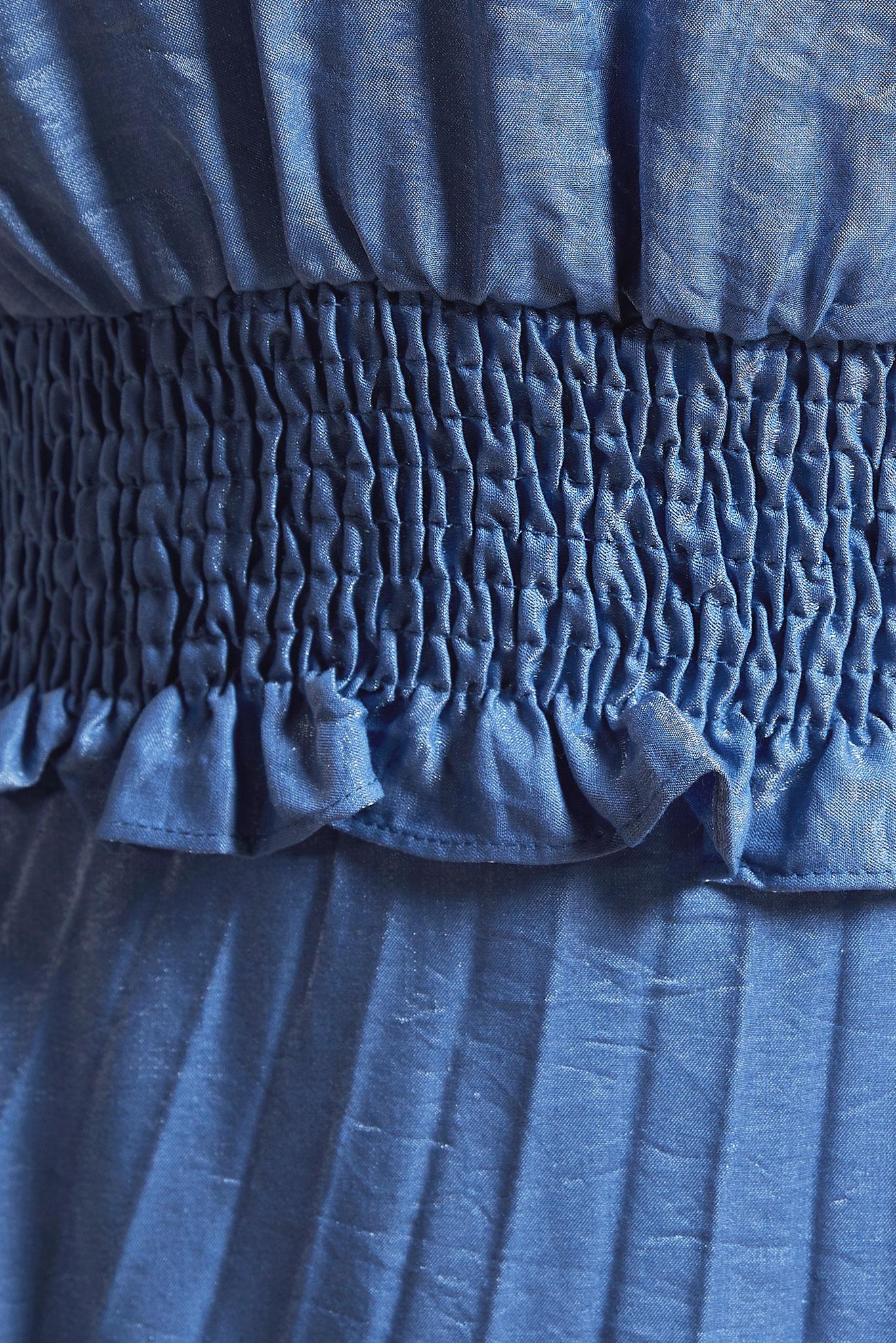 Tesettür giyim LACİVERT GİPELİ ETEKLİ TESETTÜR TAKIM 44716