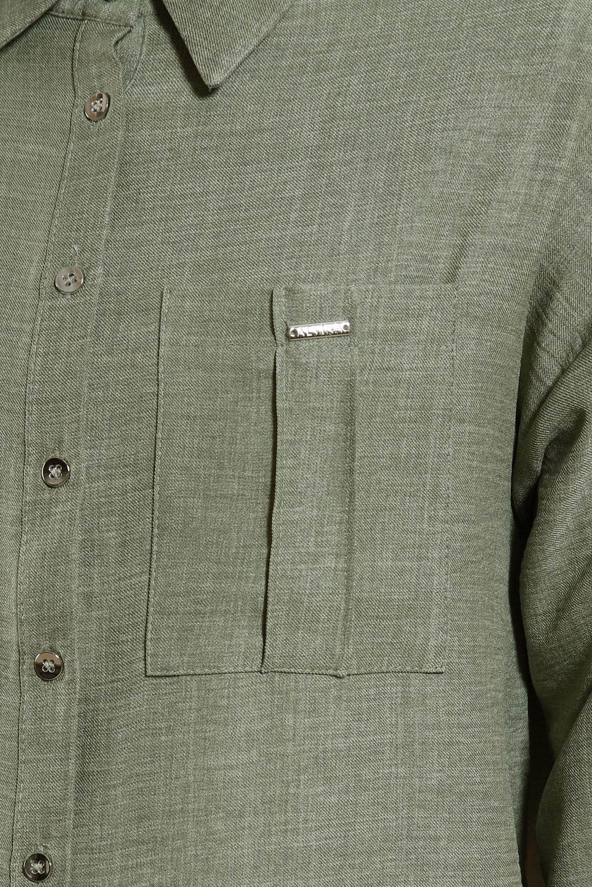 Tesettür giyim YEŞİL GÖMLEK YAKA PANTOLONLU TAKIM 44412