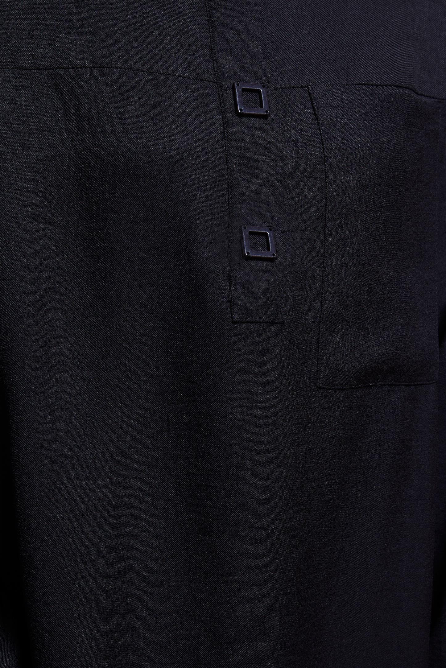 Tesettür giyim SİYAH GENİŞ PAÇA PANTOLONLU TAKIM 44418