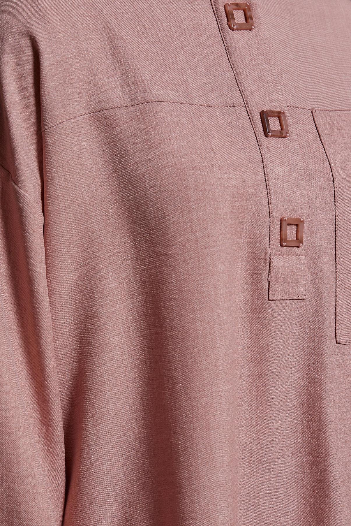 Tesettür giyim PUDRA GENİŞ PAÇA PANTOLONLU TAKIM 44418