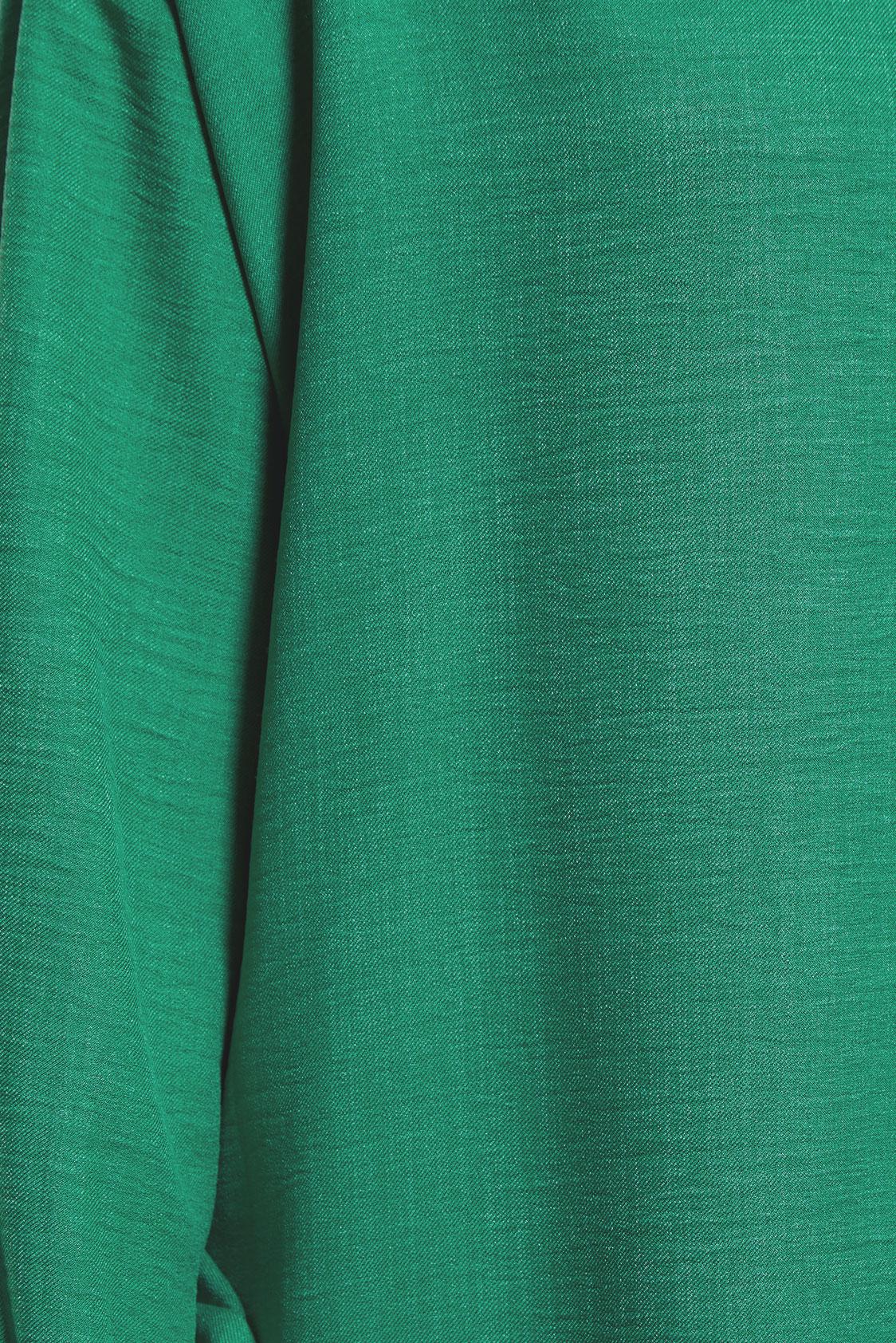 Tesettür giyim YEŞİL BİSİKLET YAKA PANTOLONLU TAKIM 44436