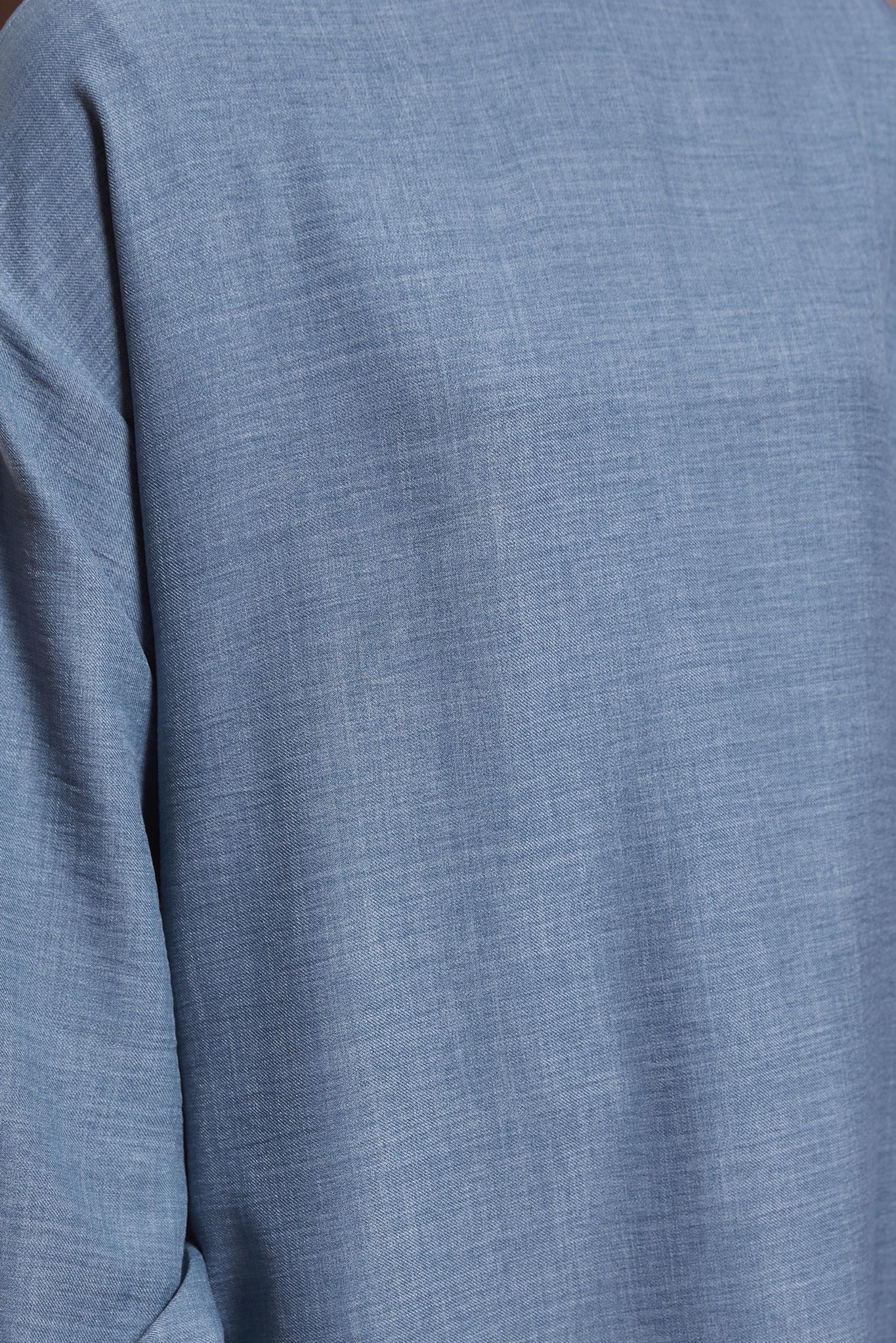 Tesettür giyim LACİVERT BİSİKLET YAKA PANTOLONLU TAKIM 44436