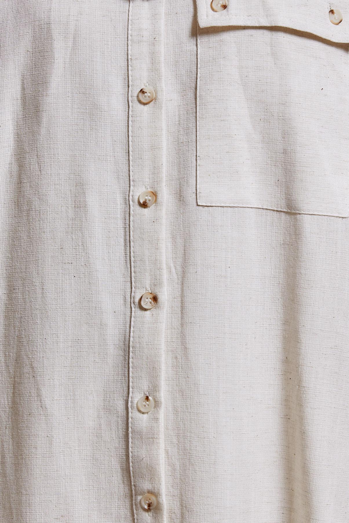 Tesettür giyim BEJ GÖMLEK YAKA PANTOLONLU TAKIM 44437