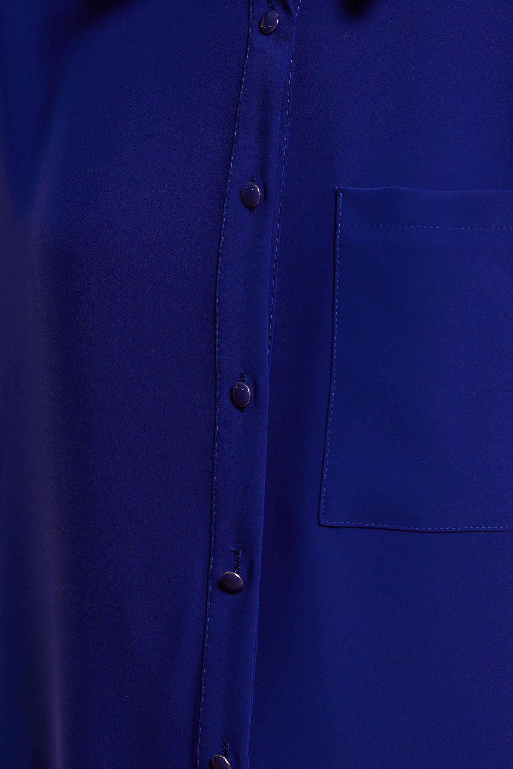 Tesettür giyim MAVİ YIRTMAÇ DETAYLI PANTOLONLU TAKIM 44446