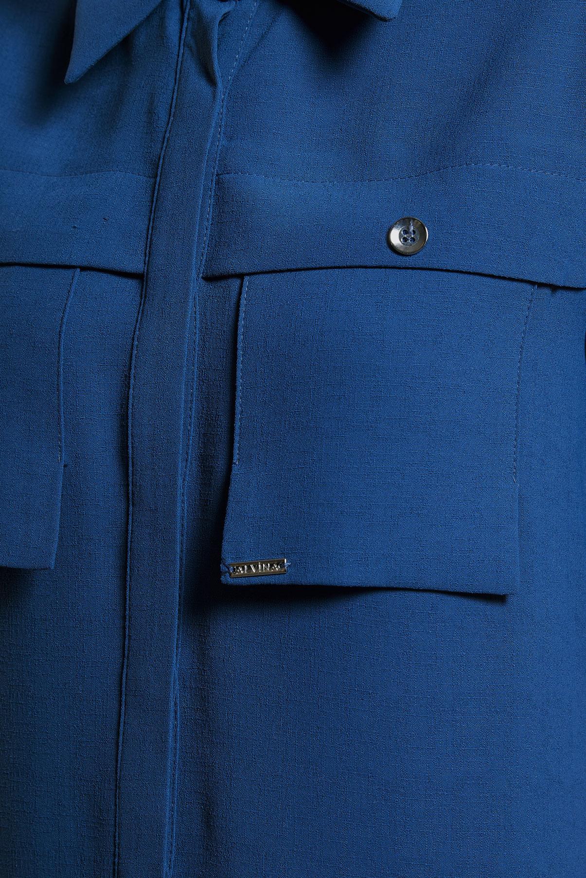 Tesettür giyim LACİVERT KETEN DOKULU PANTOLONLU TAKIM 44464	