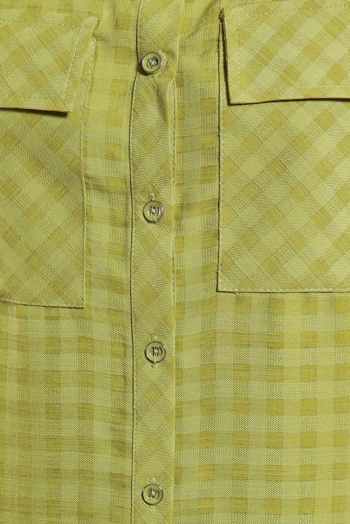 Tesettür giyim YEŞİL EKOSE DESENLİ PANTOLONLU TAKIM 44477