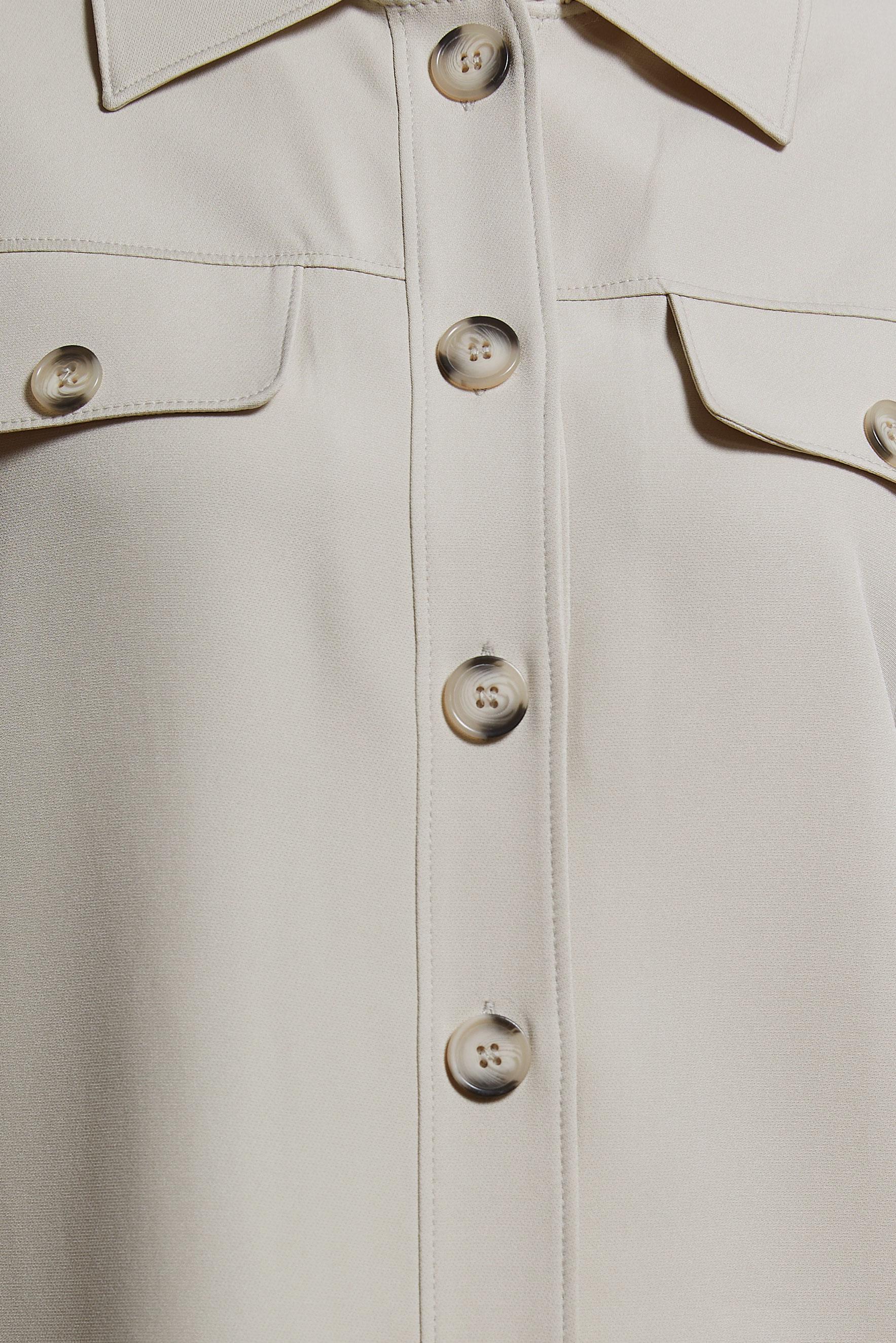 Tesettür giyim BEJ DÜĞMELİ PANTOLONLU TAKIM 44500