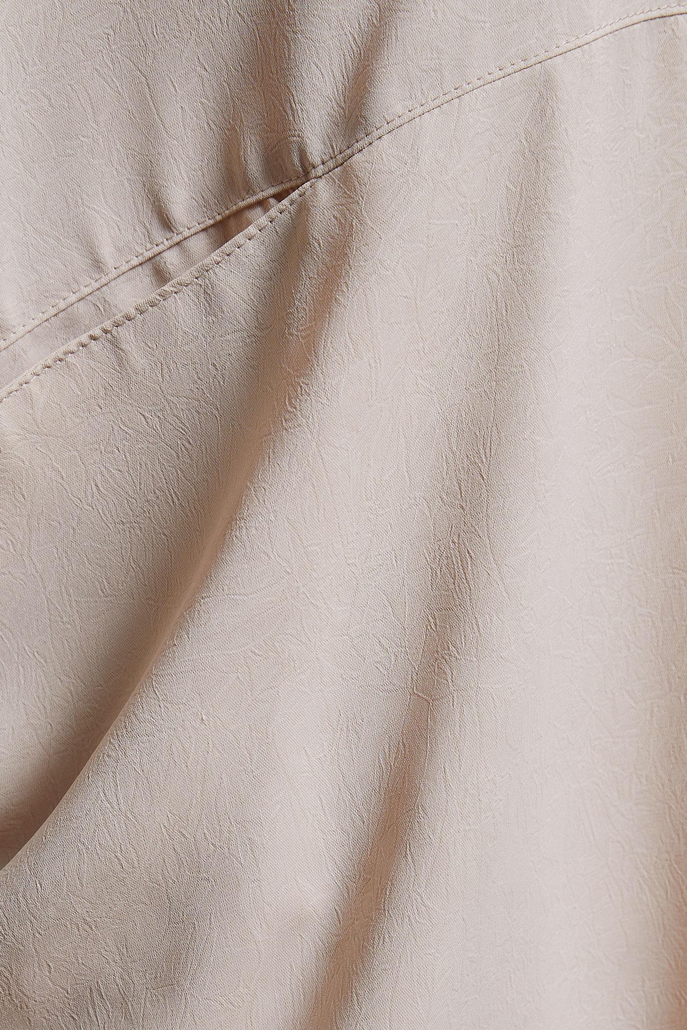 Tesettür giyim BEJ YARASA KOL PANTOLONLU TAKIM 44529