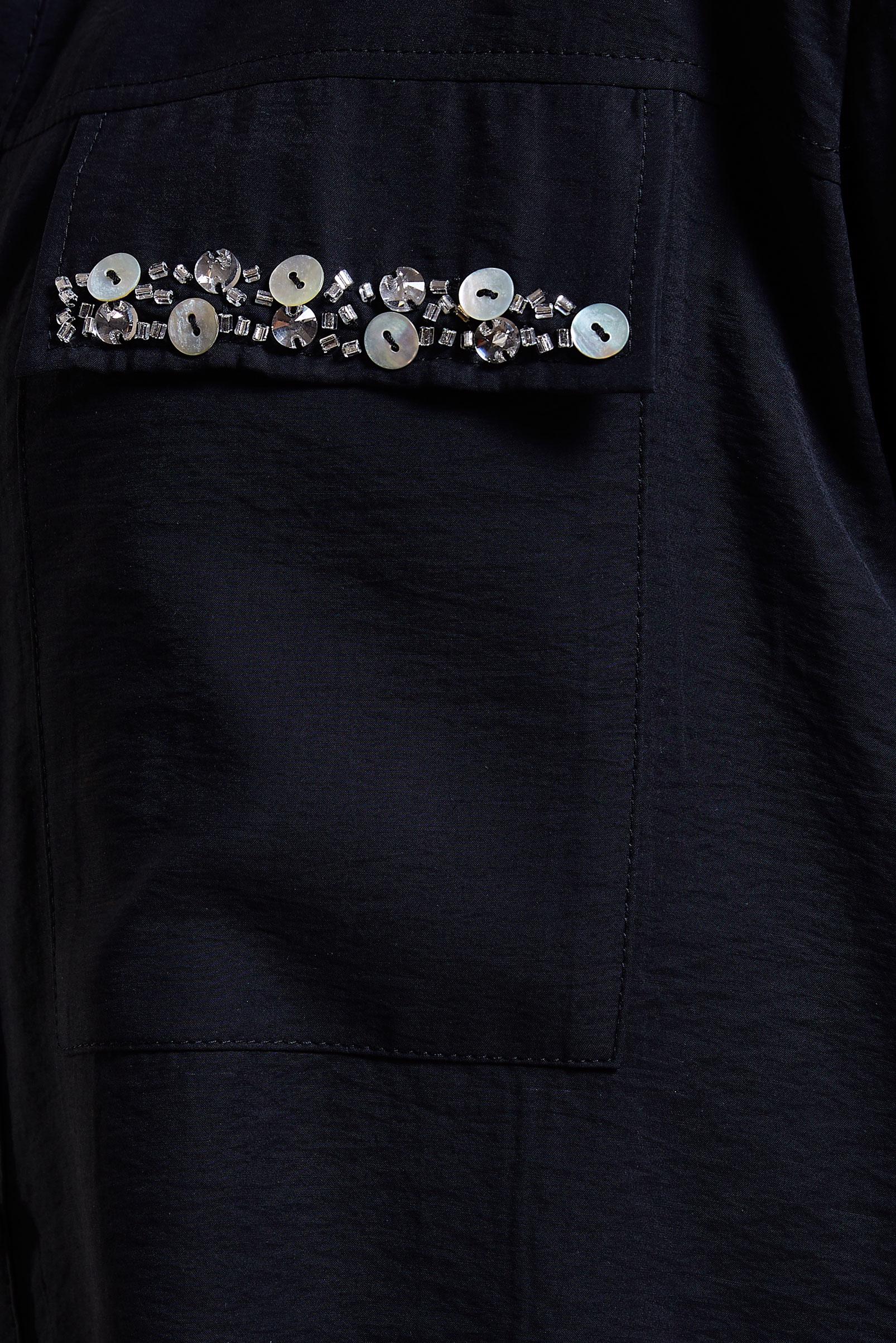 Tesettür giyim SİYAH BONCUK DETAYLI PANTOLONLU TAKIM 44755