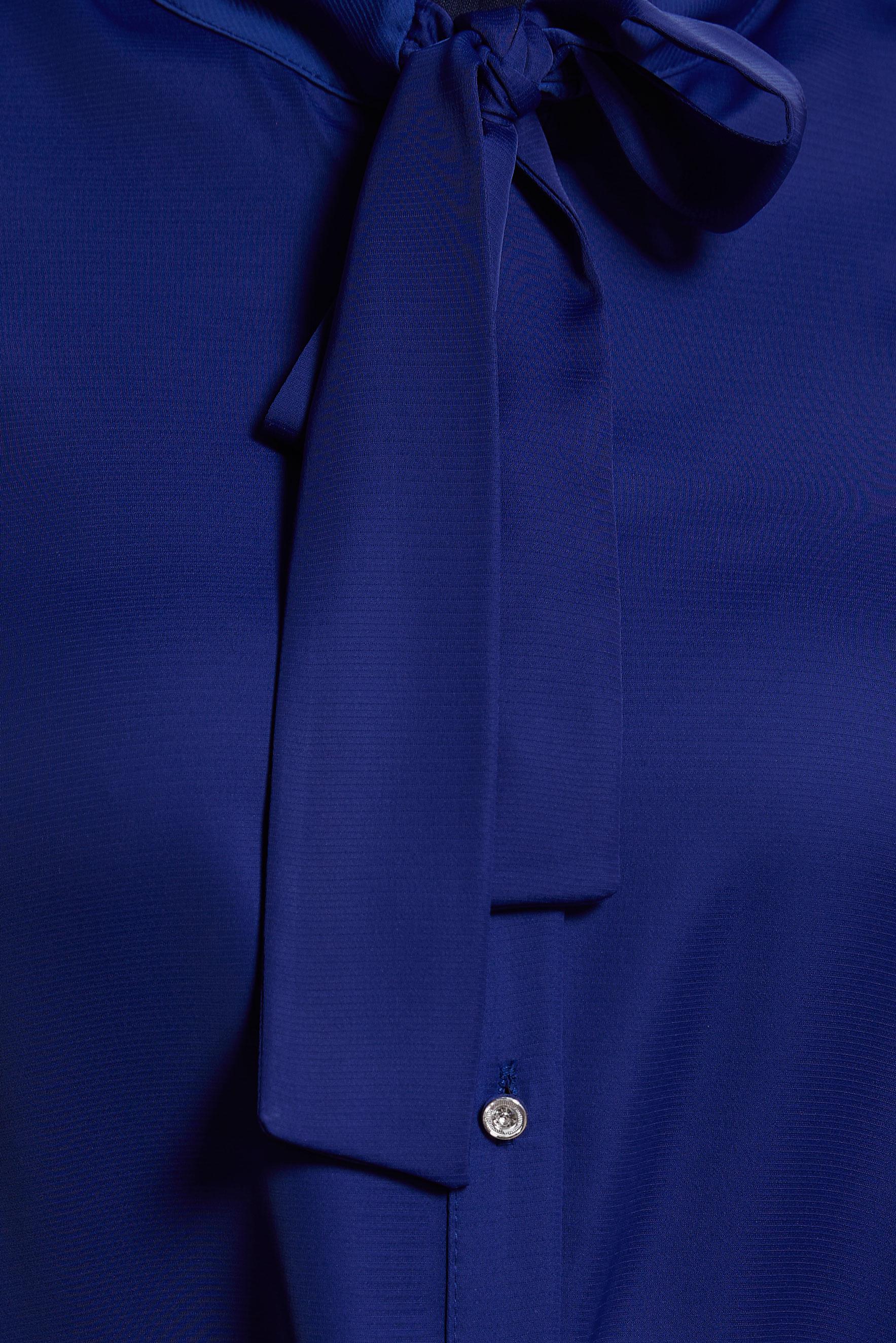 Tesettür giyim LACİVERT YAKASI BAĞLAMALI TUNİK 43415