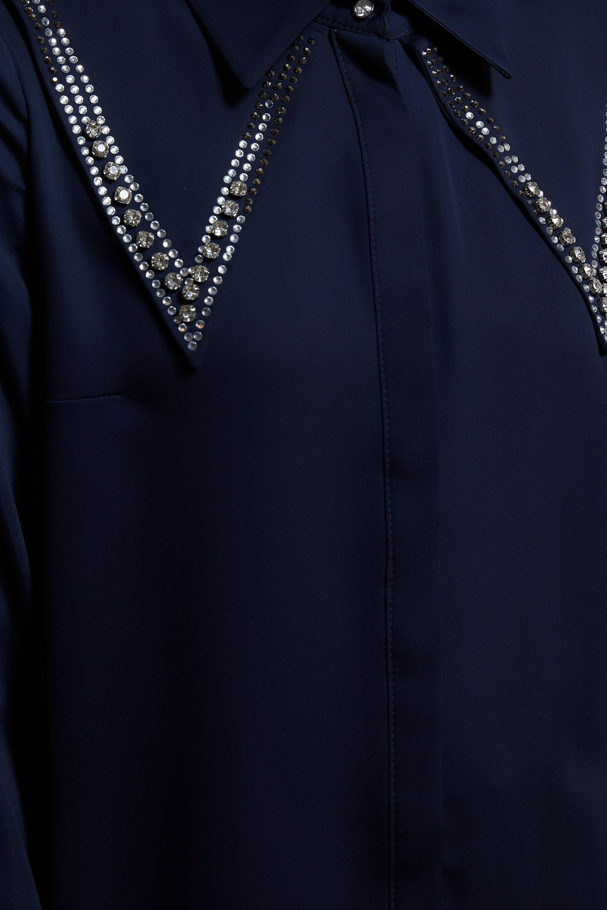 Tesettür giyim LACİVERT TAŞ BASKILI TUNİK 43920