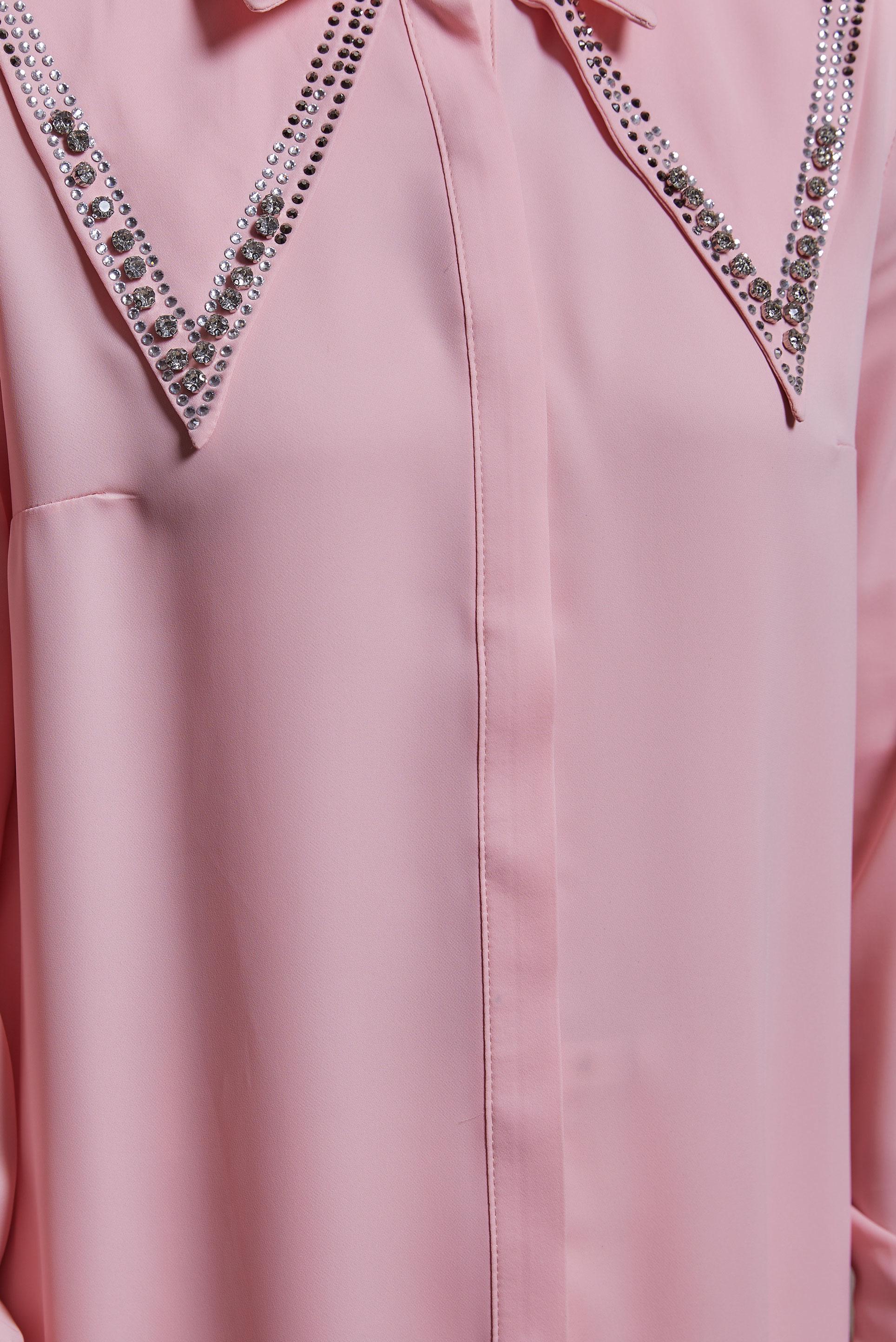 Tesettür giyim PEMBE TAŞ BASKILI TUNİK 43920