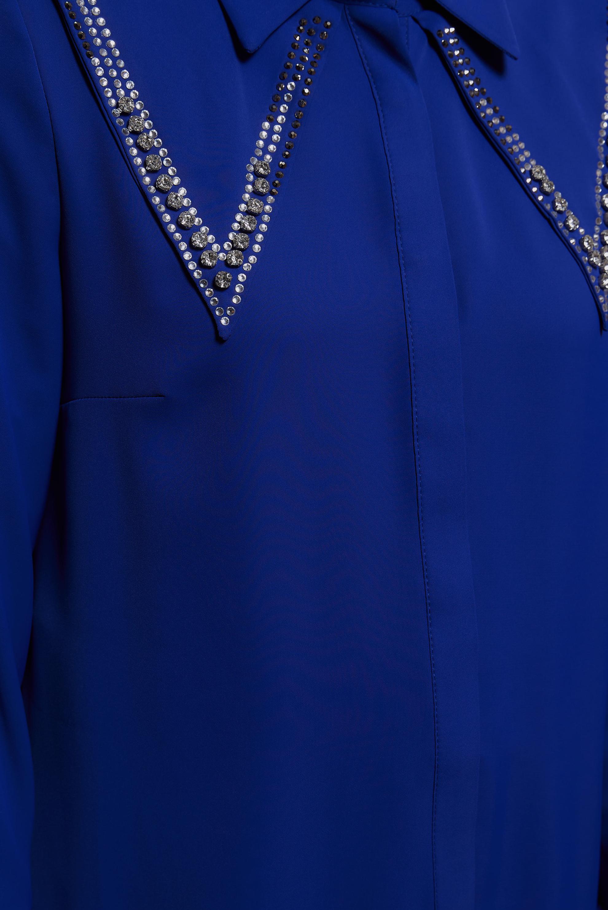 Tesettür giyim LACİVERT TAŞ BASKILI TUNİK 43920