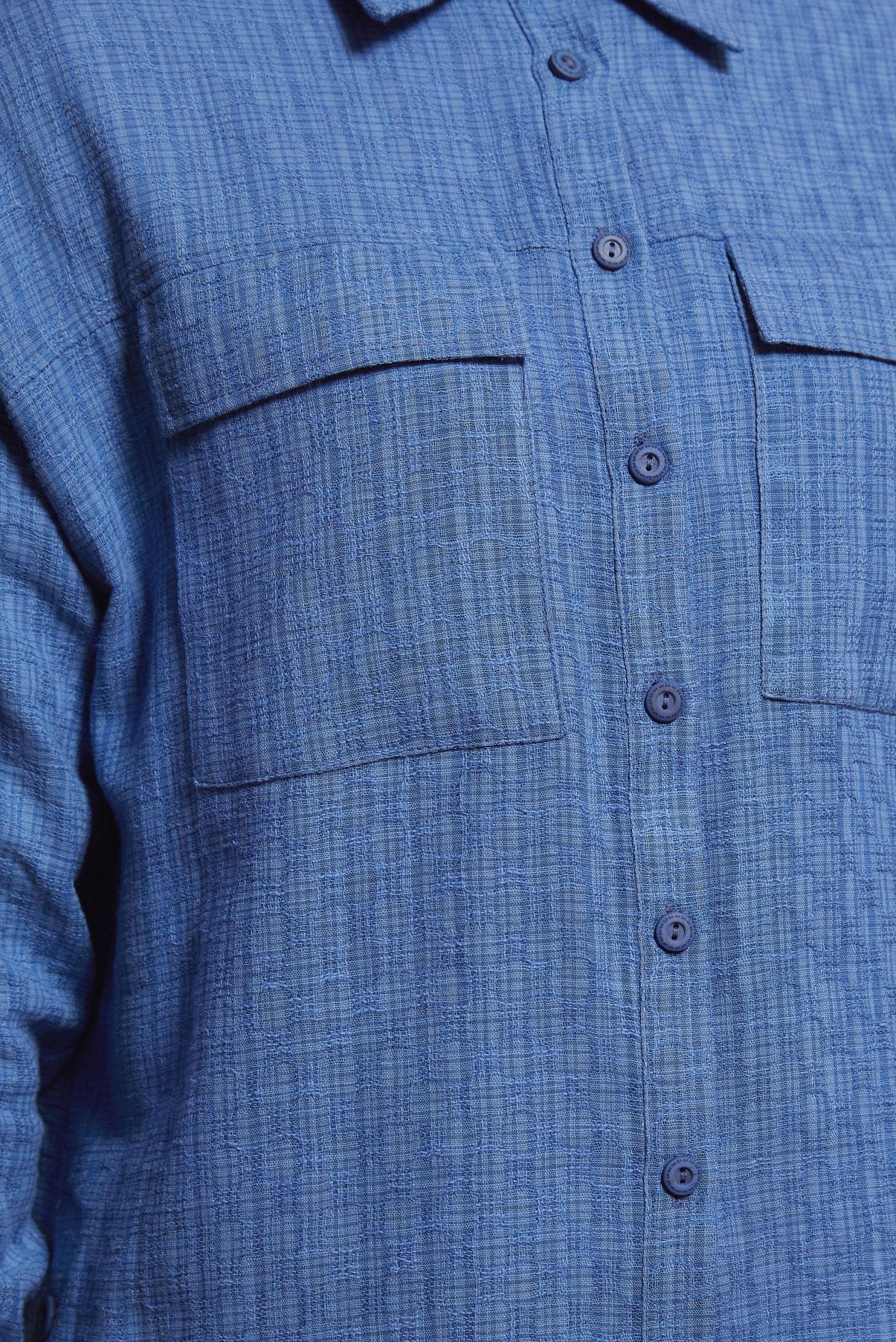 Tesettür giyim LACİVERT GÖMLEK TUNİK 44417