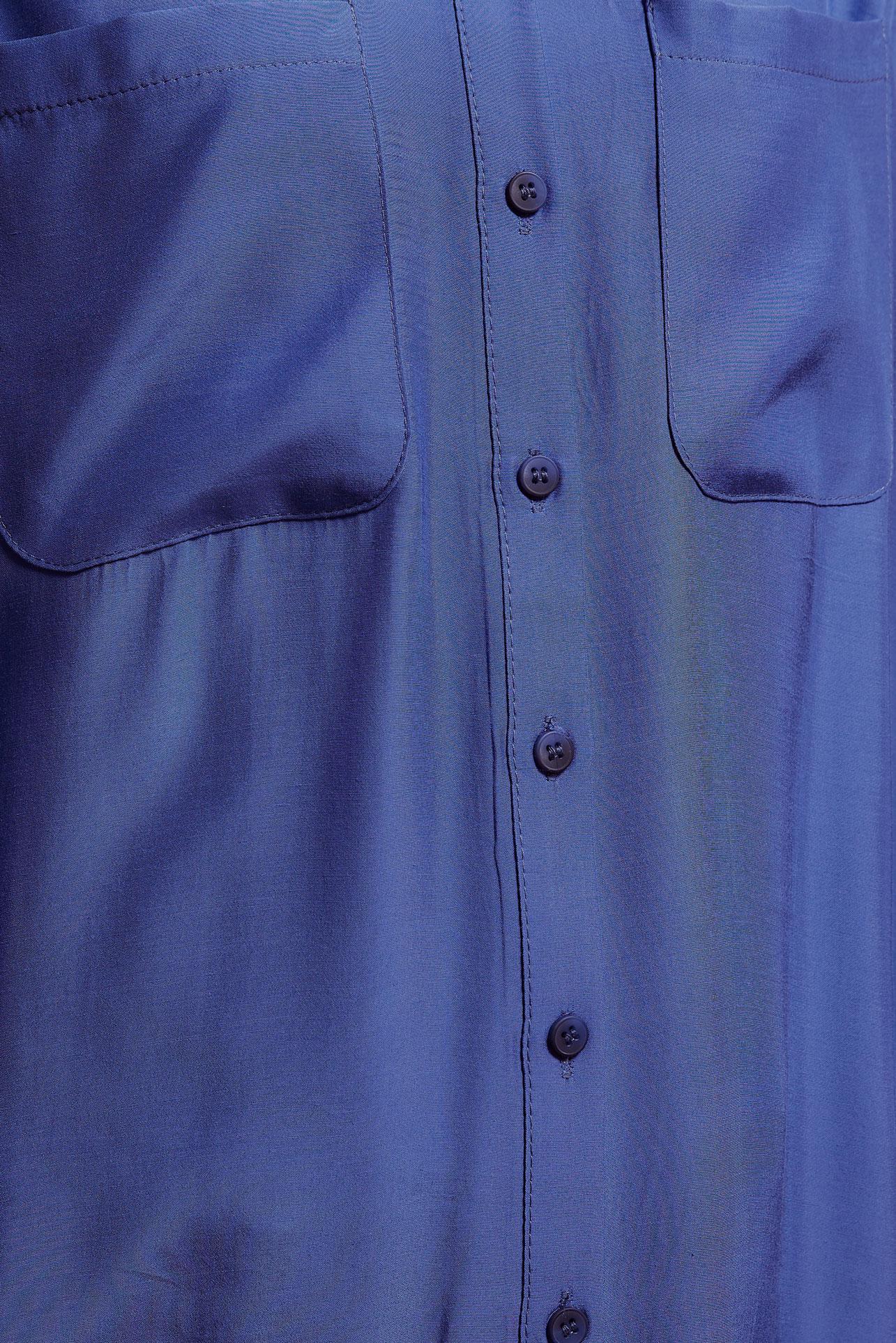 Vêtements hijab BLEU MARINE DÉTAIL CHEMISE SMOCKÉE 44419